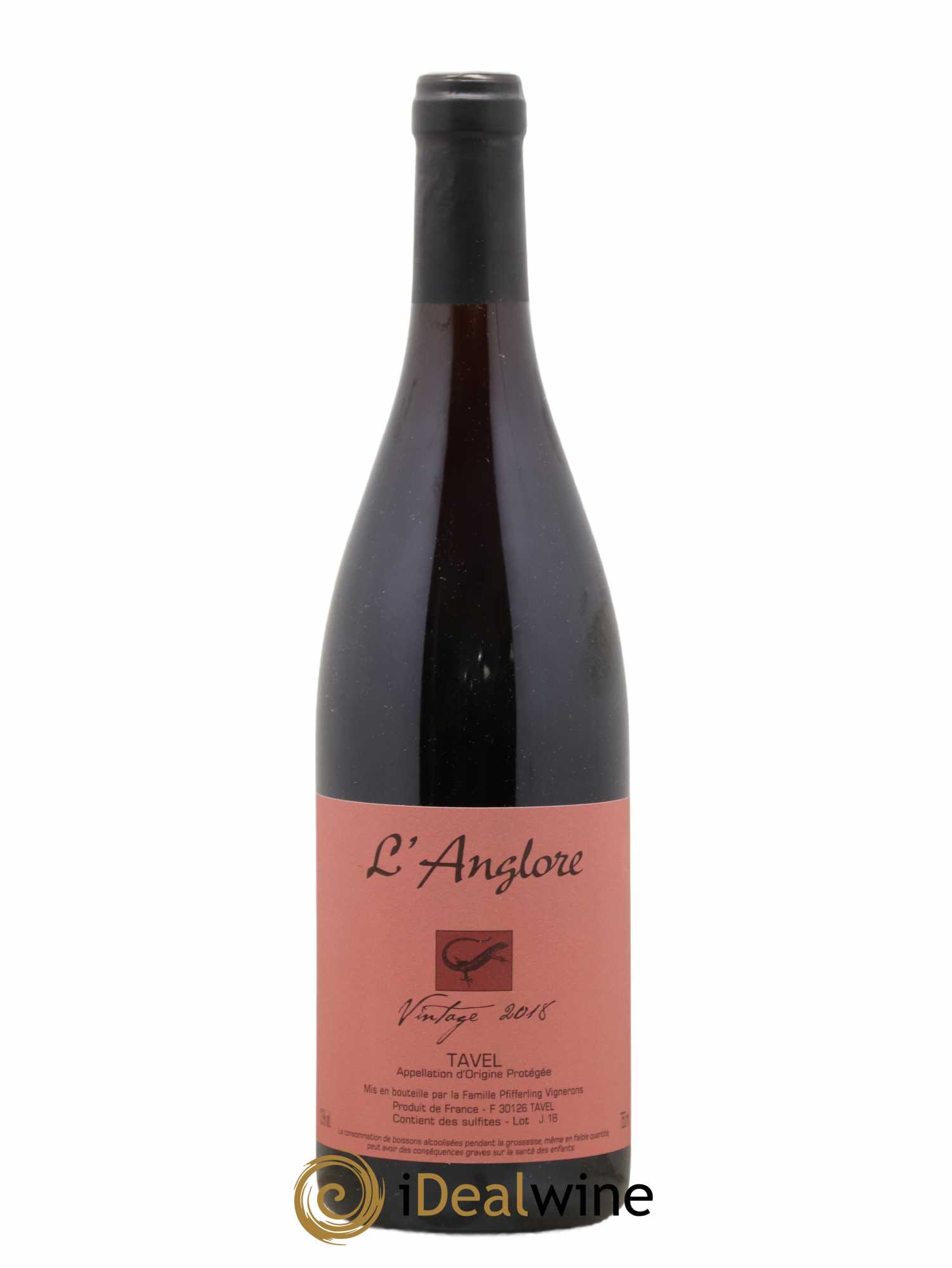 Tavel Vintage L'Anglore 2018 - Lot de 1 bouteille - 0