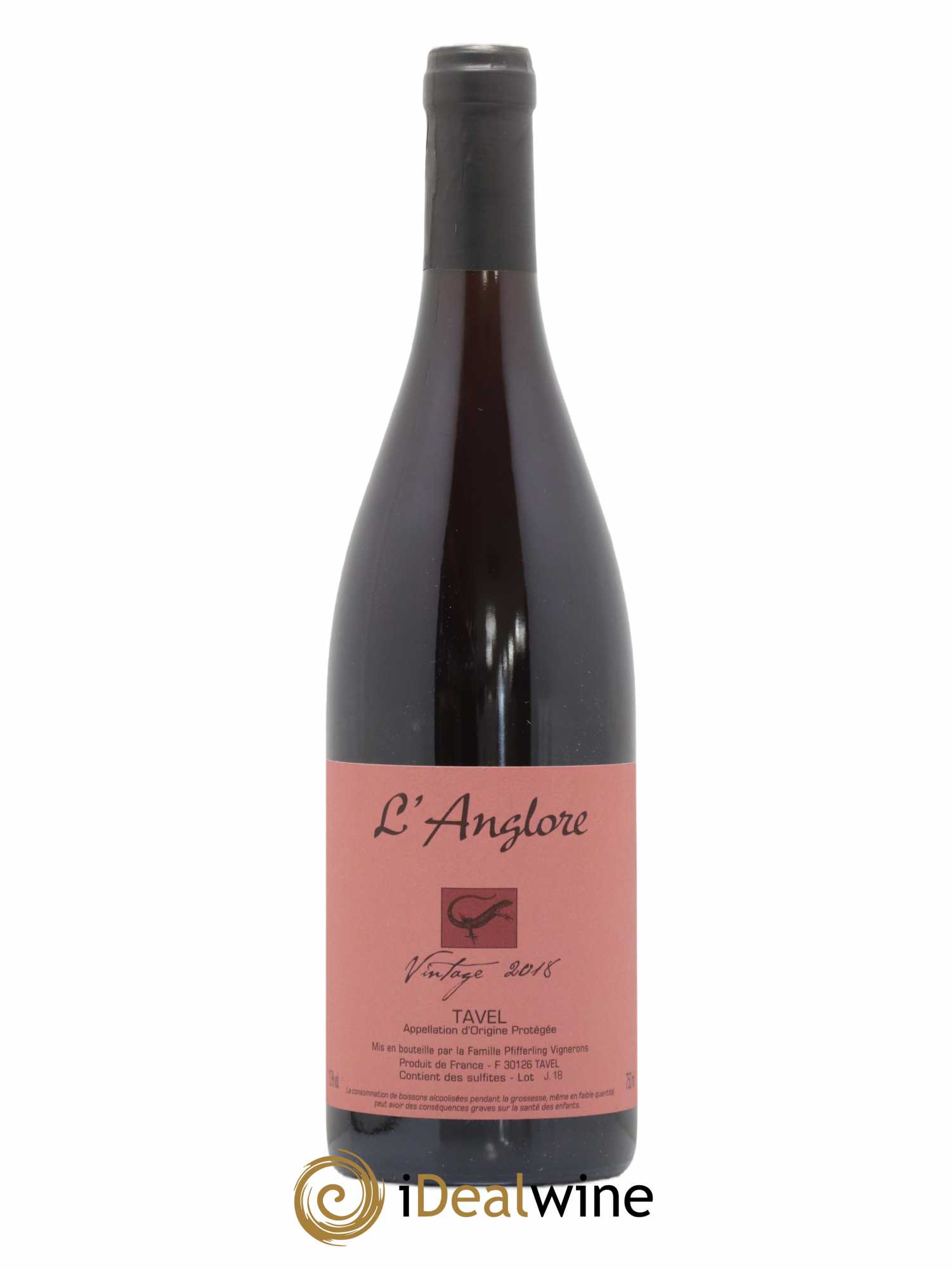 Tavel Vintage L'Anglore 2018 - Lot de 1 bouteille - 0
