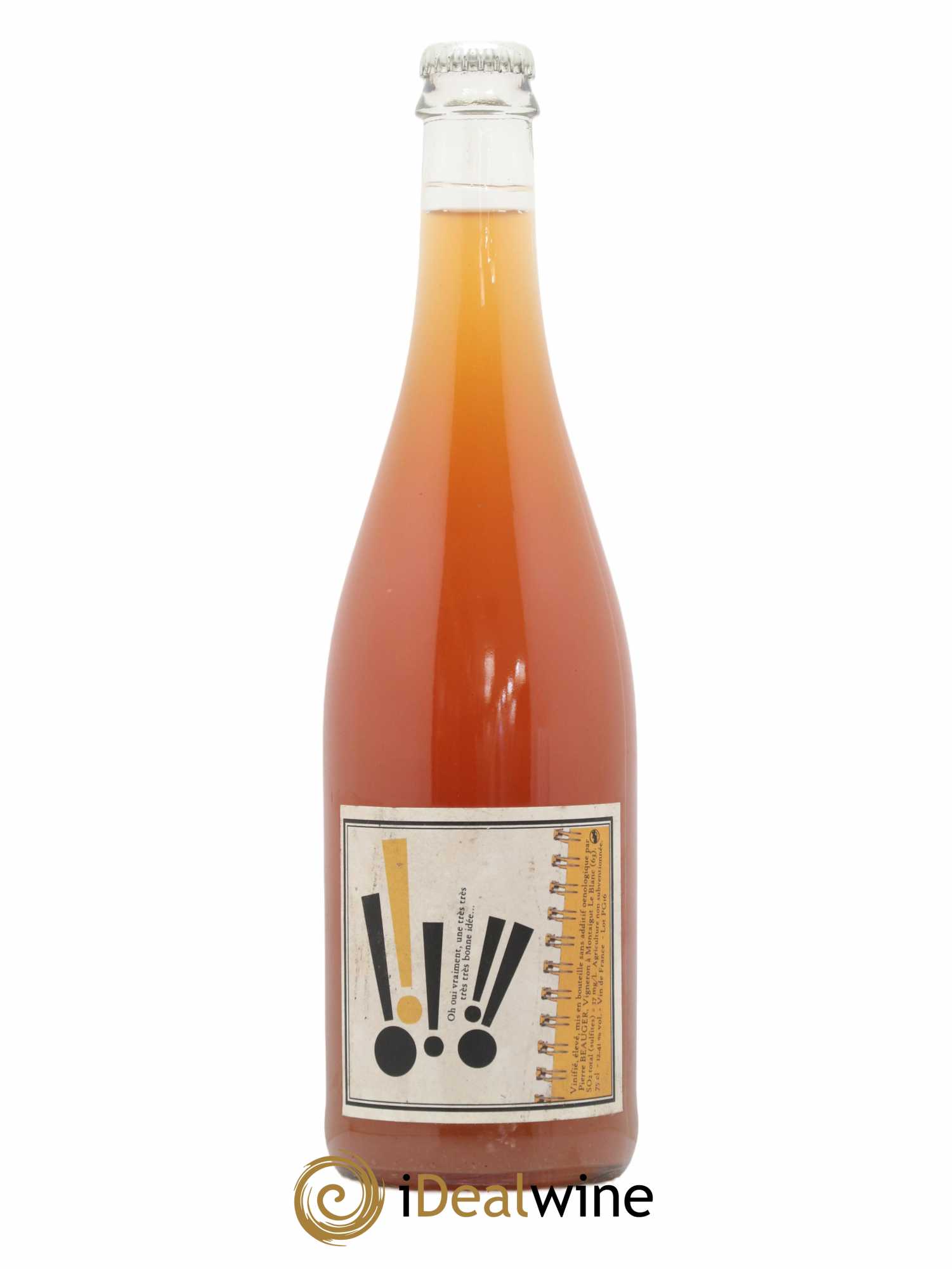 Vin de France Oh oui vraiment une très très très très bonne idée Pierre Beauger 2016 - Lot de 1 bouteille - 0