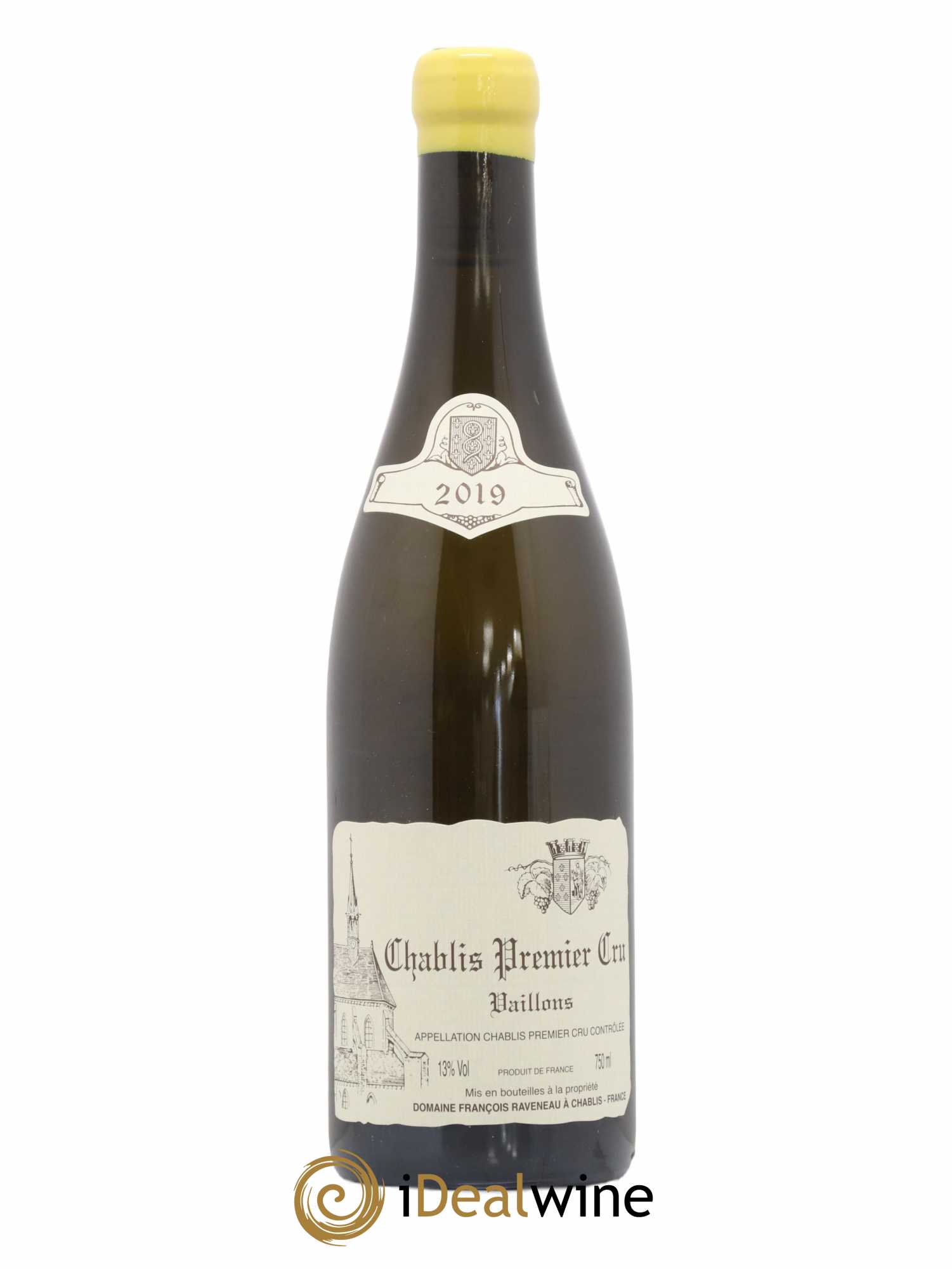 Chablis 1er Cru Vaillons Raveneau (Domaine) 2019 - Lot de 1 bouteille - 0