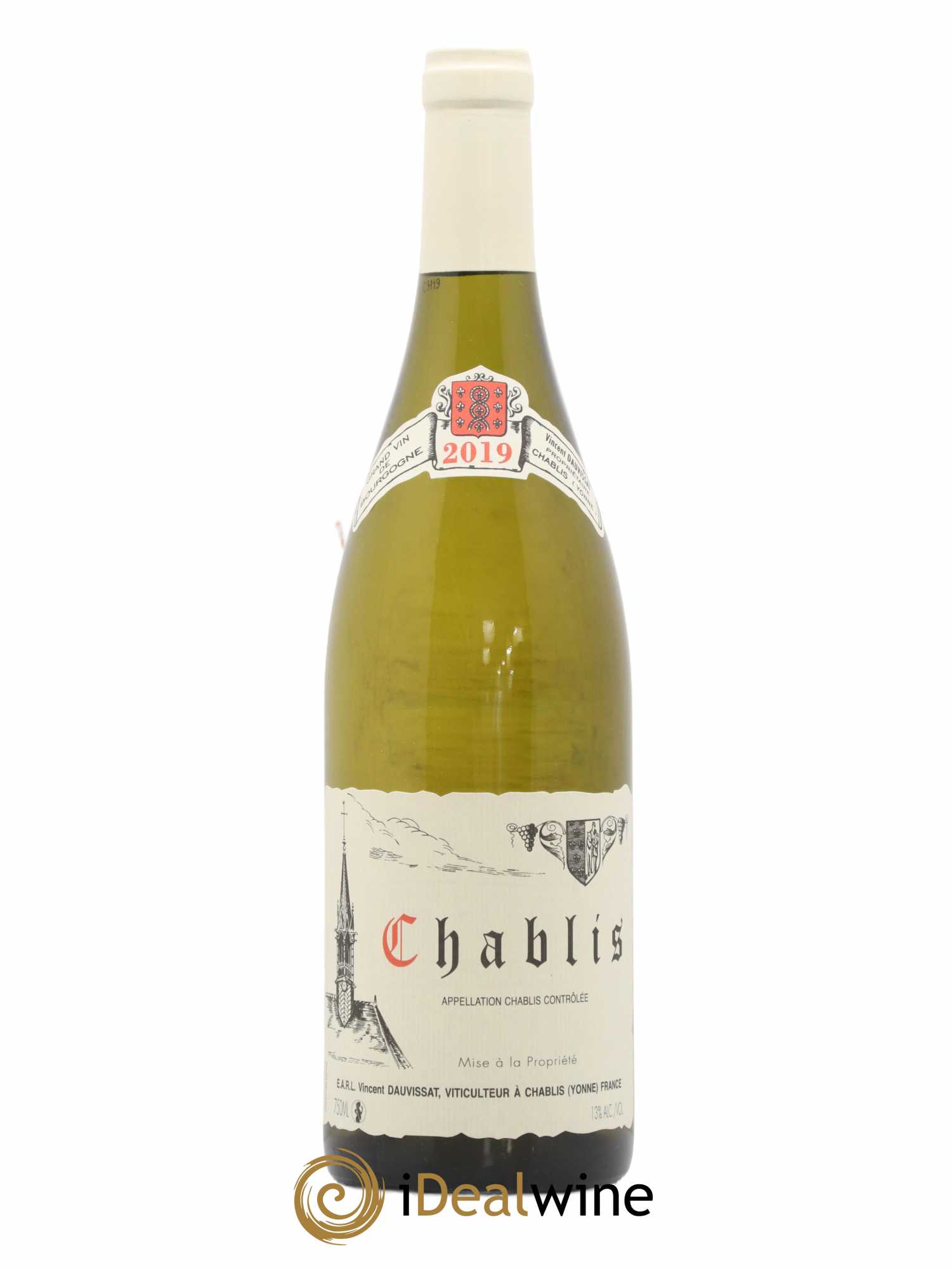 Chablis Vincent Dauvissat (Domaine) 2019 - Lot de 1 bouteille - 0