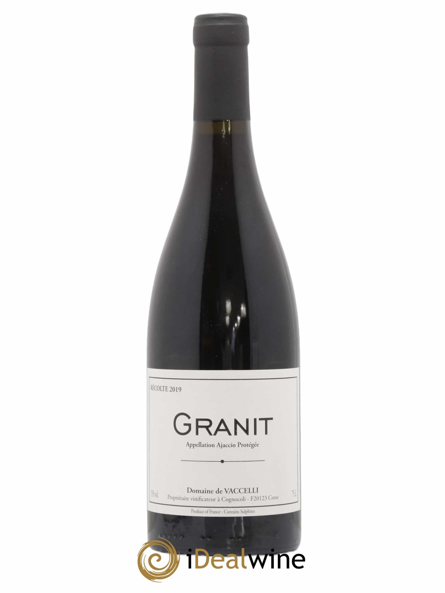 Ajaccio Granit Vaccelli 2019 - Lot de 1 bouteille - 0