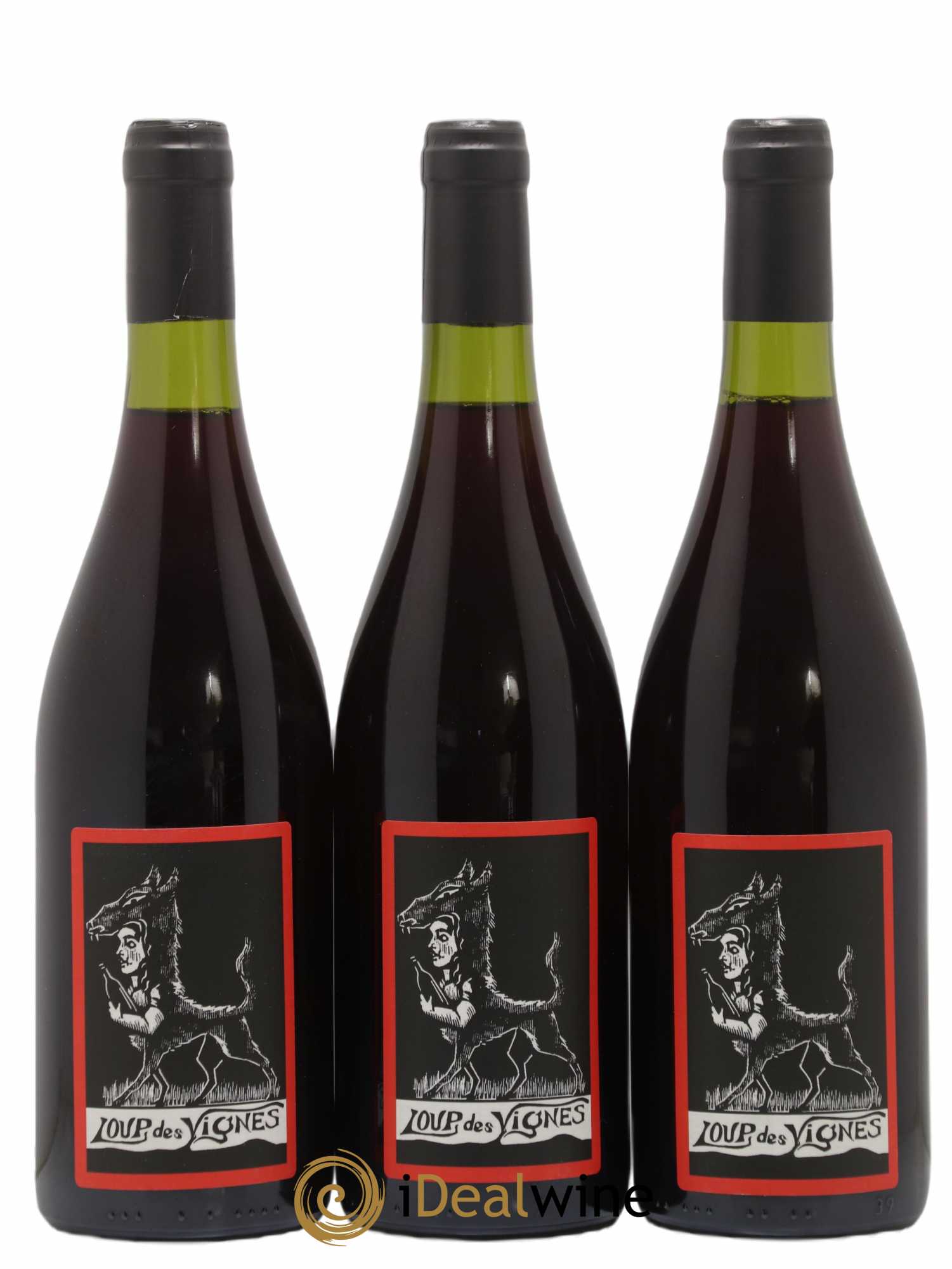 Vin de France Verre de Terre Loup des Vignes Benoit Rosenberger 2018 - Lot de 3 bouteilles - 0