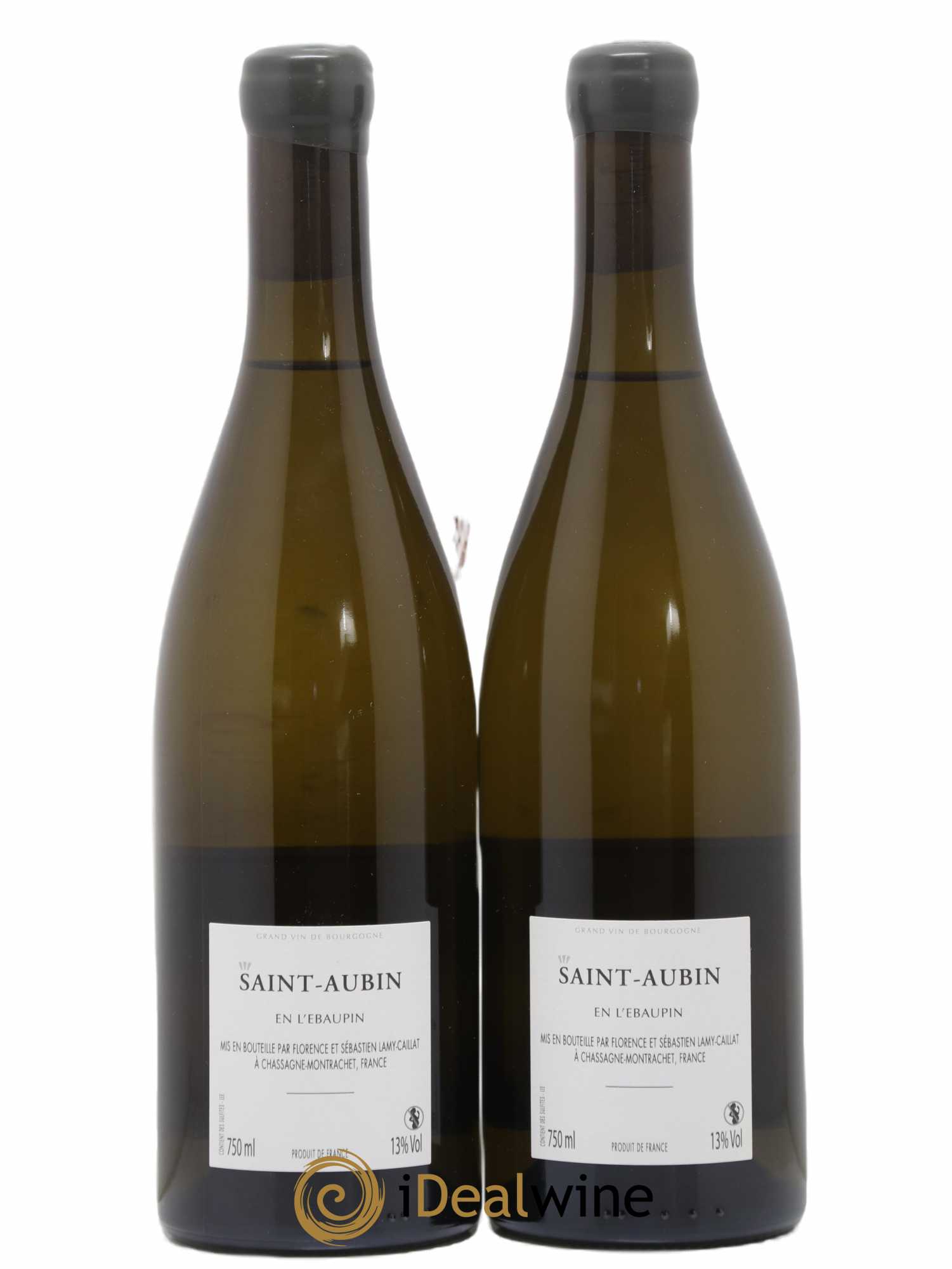 Saint-Aubin En l'Ebaupin Lamy-Caillat (Domaine) 2018 - Lot de 2 bouteilles - 1