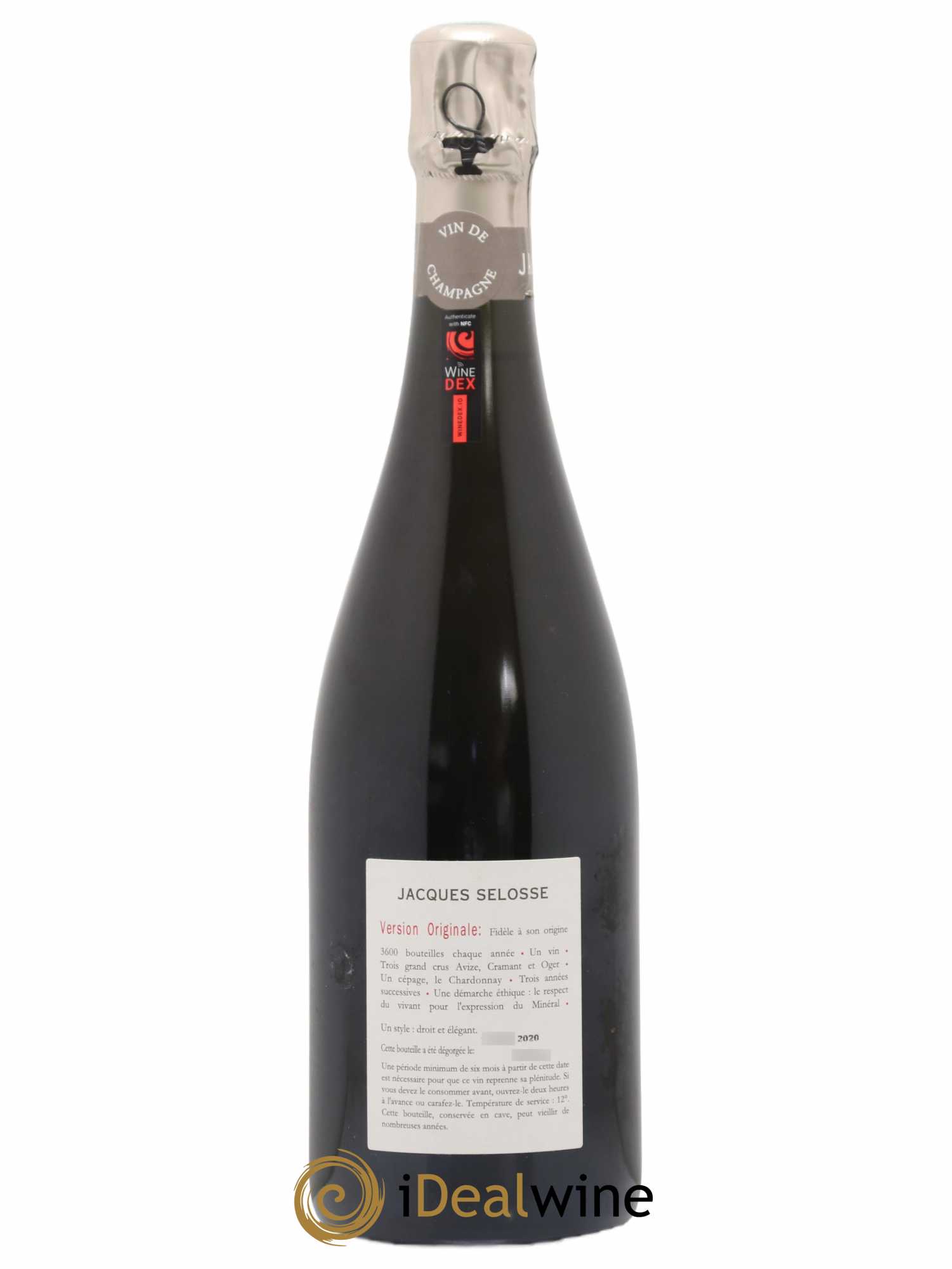 Version Originale Jacques Selosse - Lot de 1 bouteille - 1