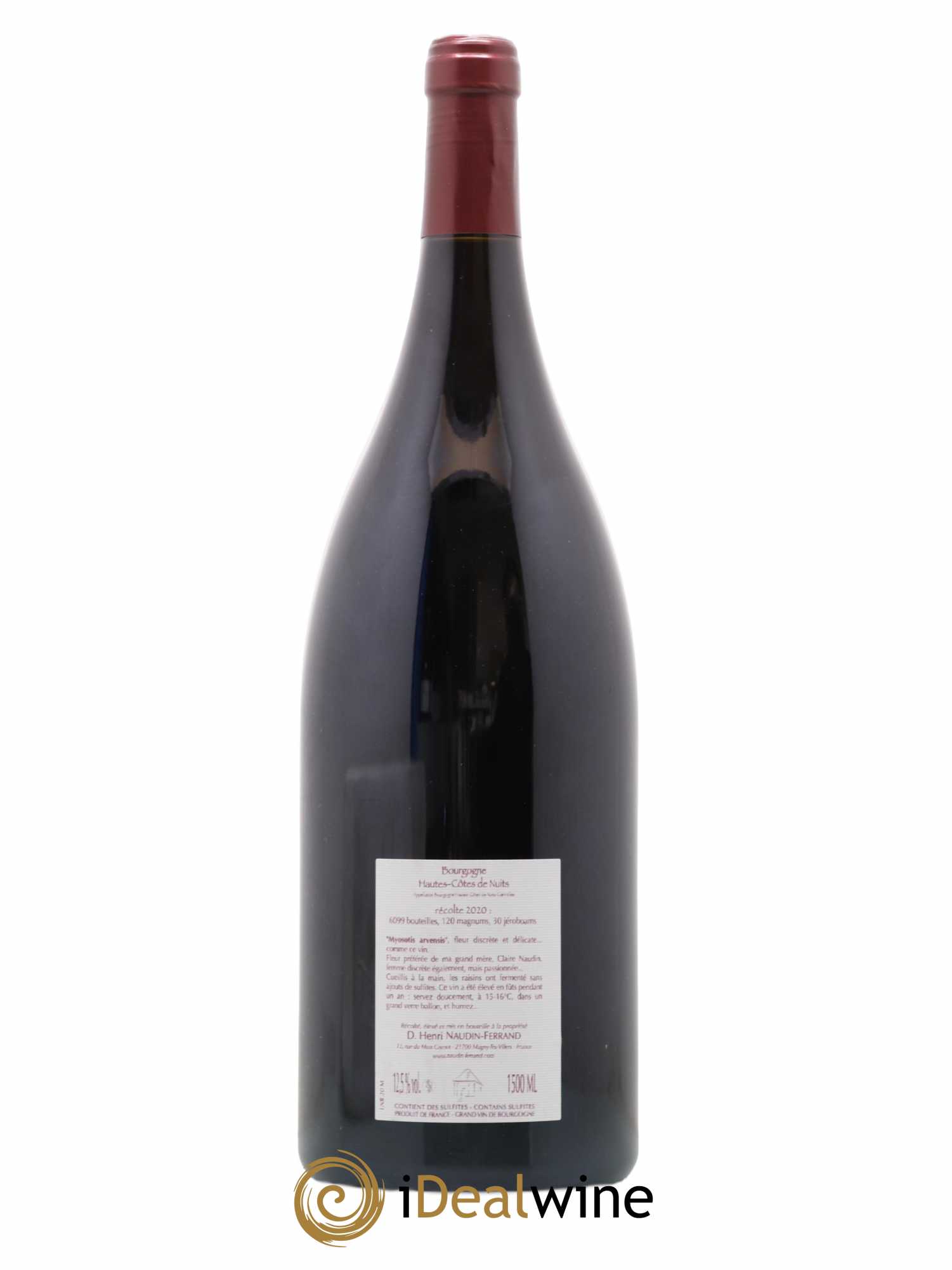 Hautes-Côtes de Nuits Myosotis Arvensis Naudin-Ferrand (Domaine) 2020 - Lot de 1 magnum - 1