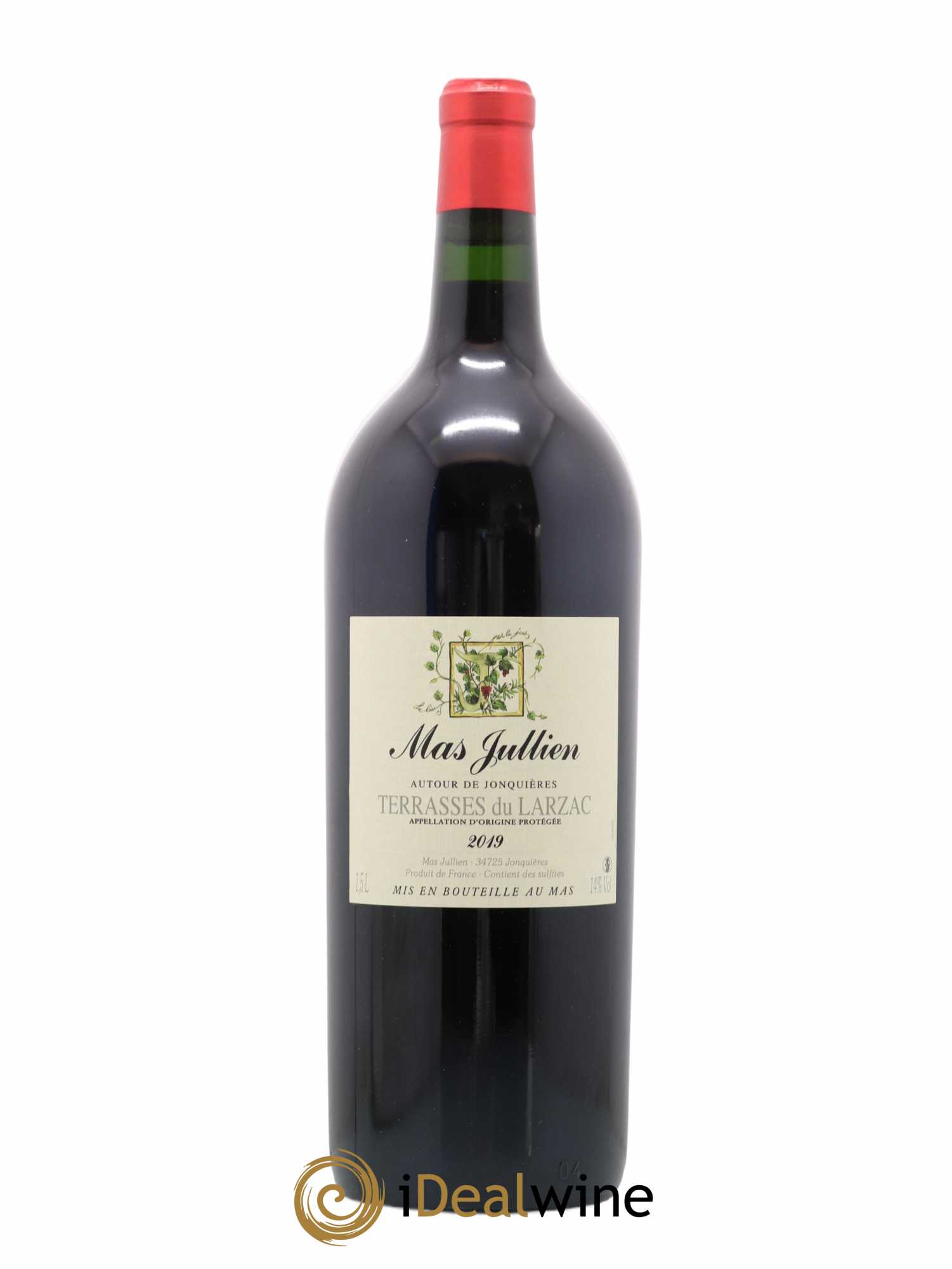 Terrasses du Larzac Mas Jullien Autour de Jonquières Olivier Jullien 2019 - Lot de 1 magnum - 0