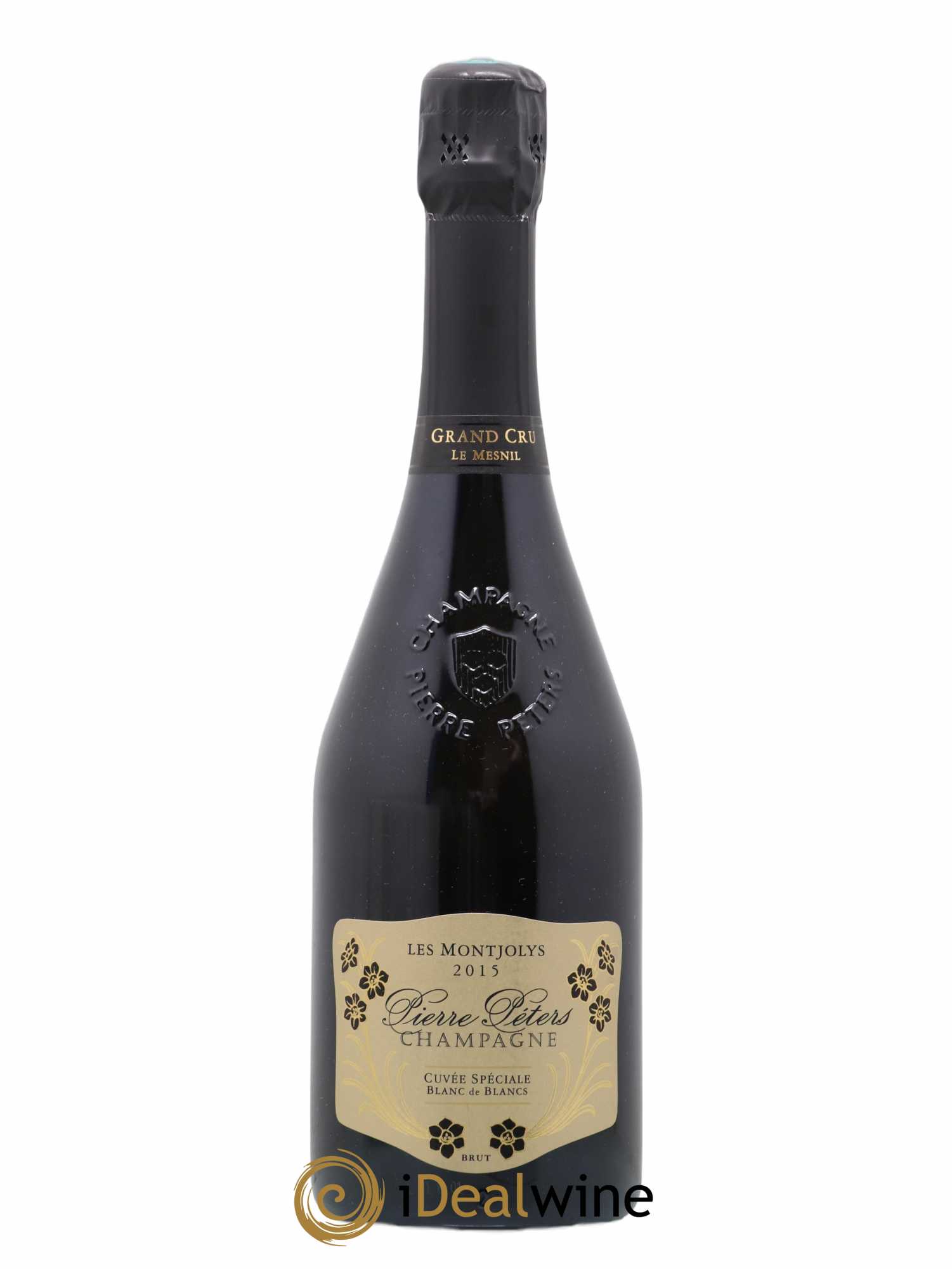 Les Montjolys Brut Blanc de Blancs Cuvée Spéciale Pierre Péters 2015 - Lot de 1 bouteille - 0
