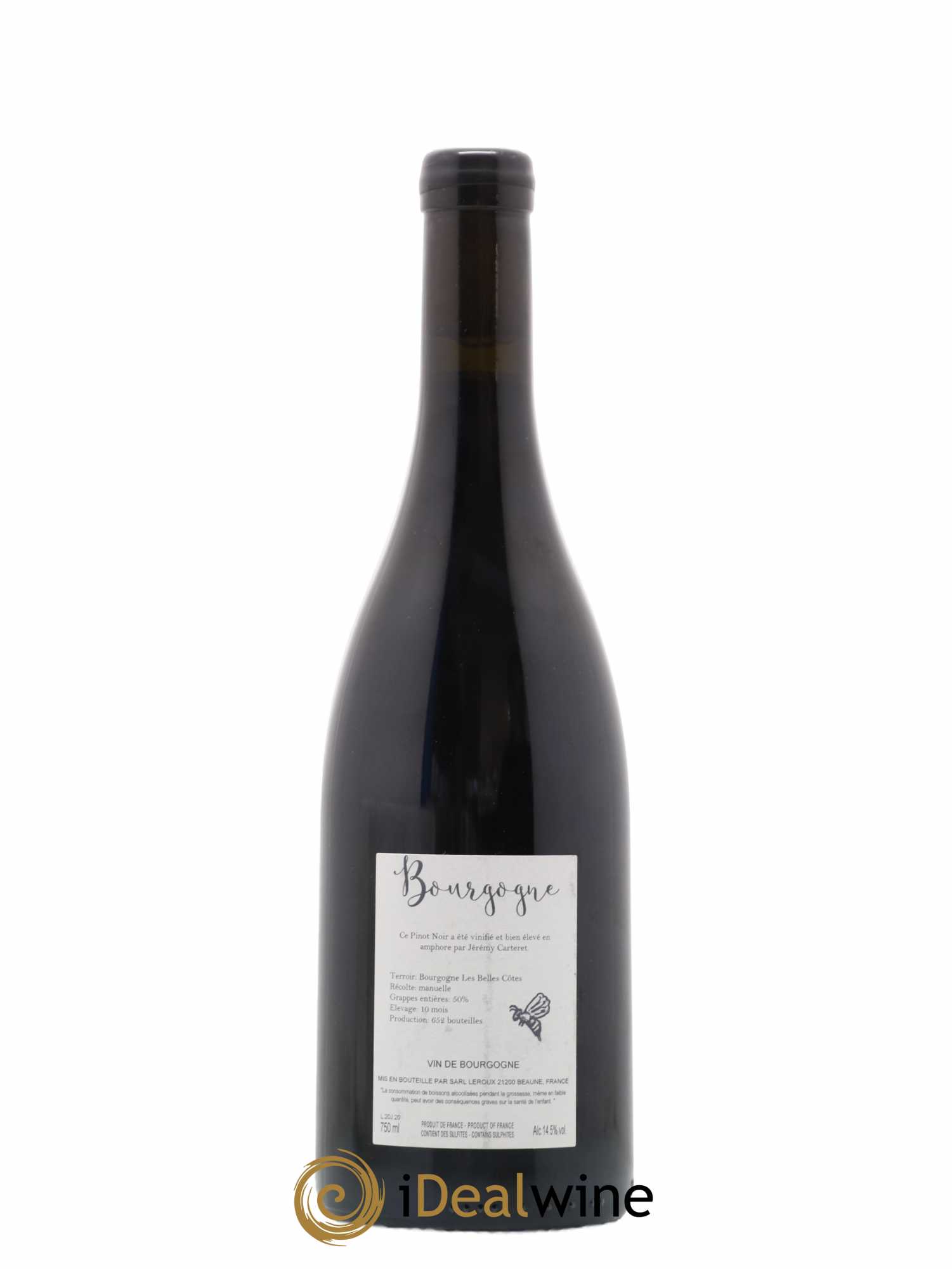 Bourgogne Les Belles Côtes Jeremy Carteret 2020 - Posten von 1 Flasche - 1