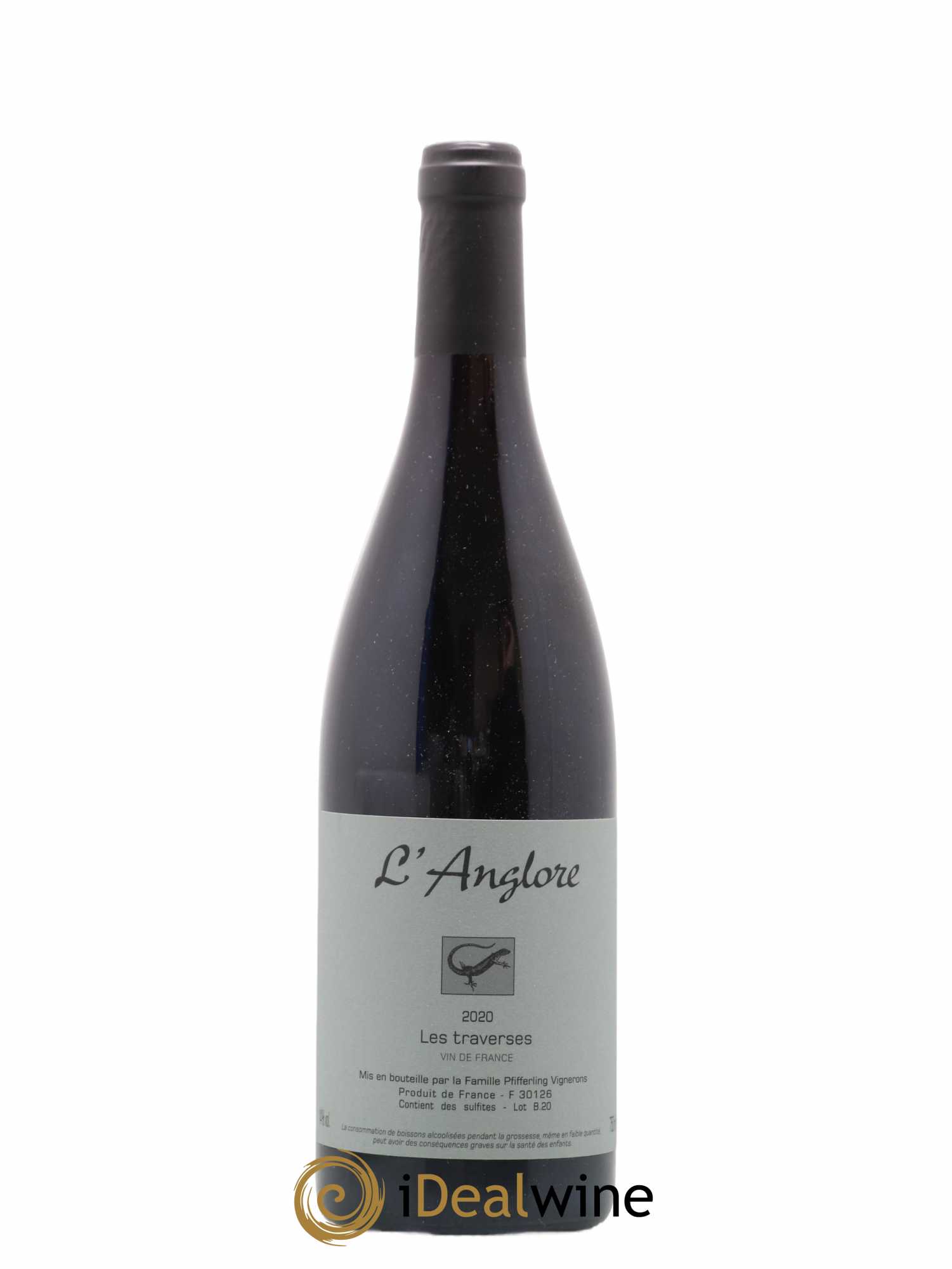 Vin de France Les Traverses L'Anglore 2020 - Lot de 1 bouteille - 0
