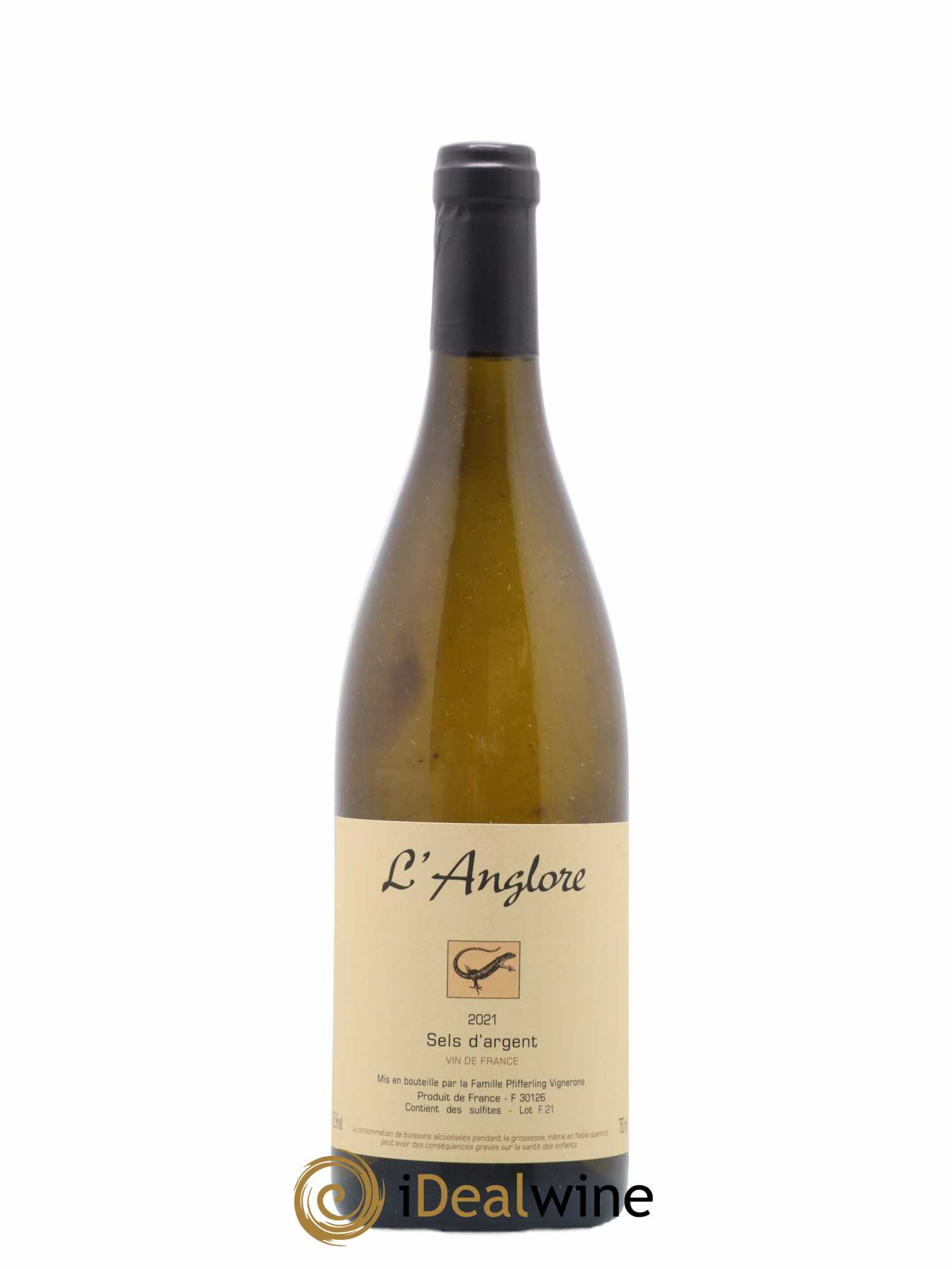 Vin de France Sels d'argent L'Anglore 2021 - Lot de 1 bouteille - 0