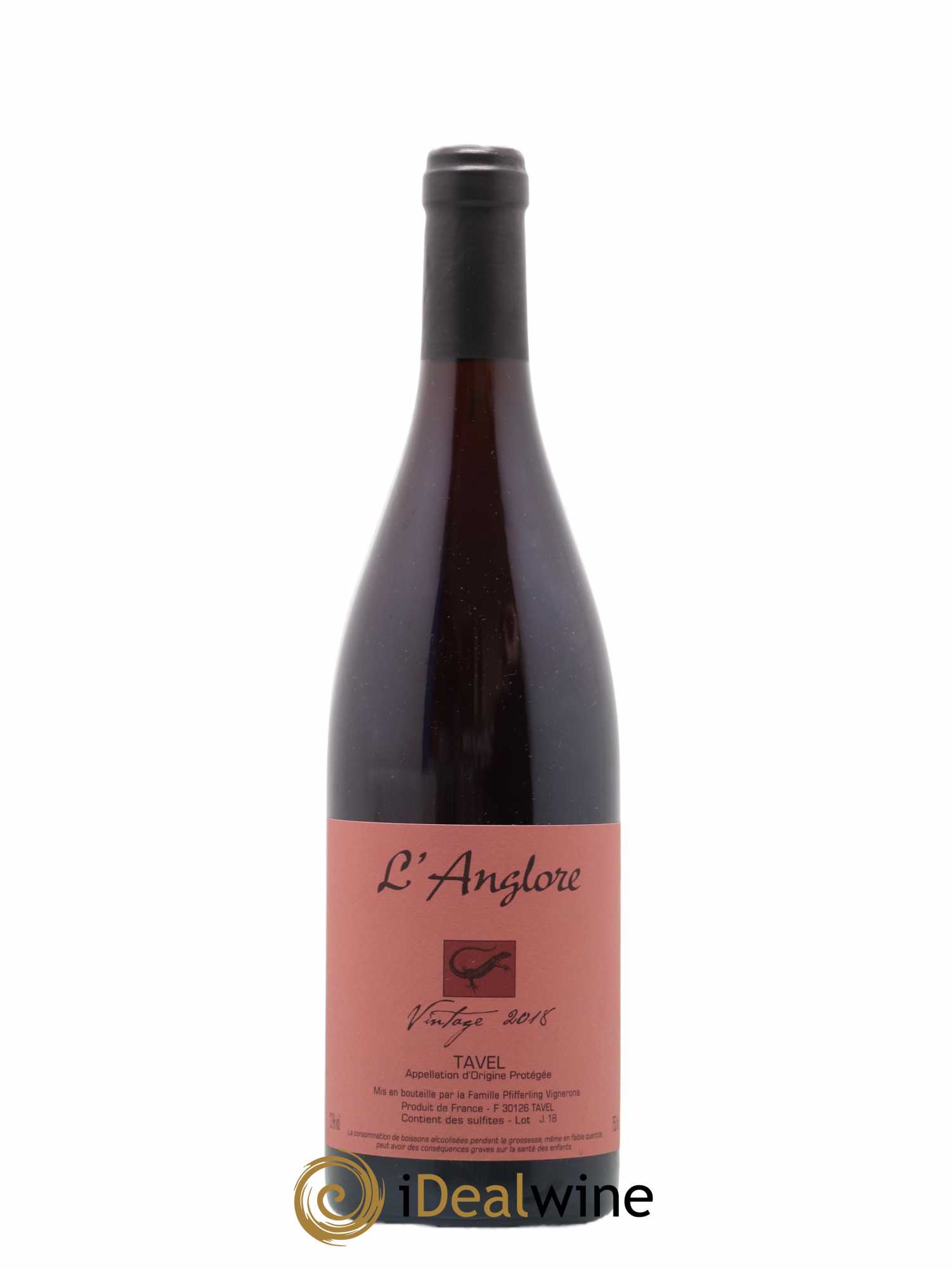 Tavel Vintage L'Anglore 2018 - Lot de 1 bouteille - 0