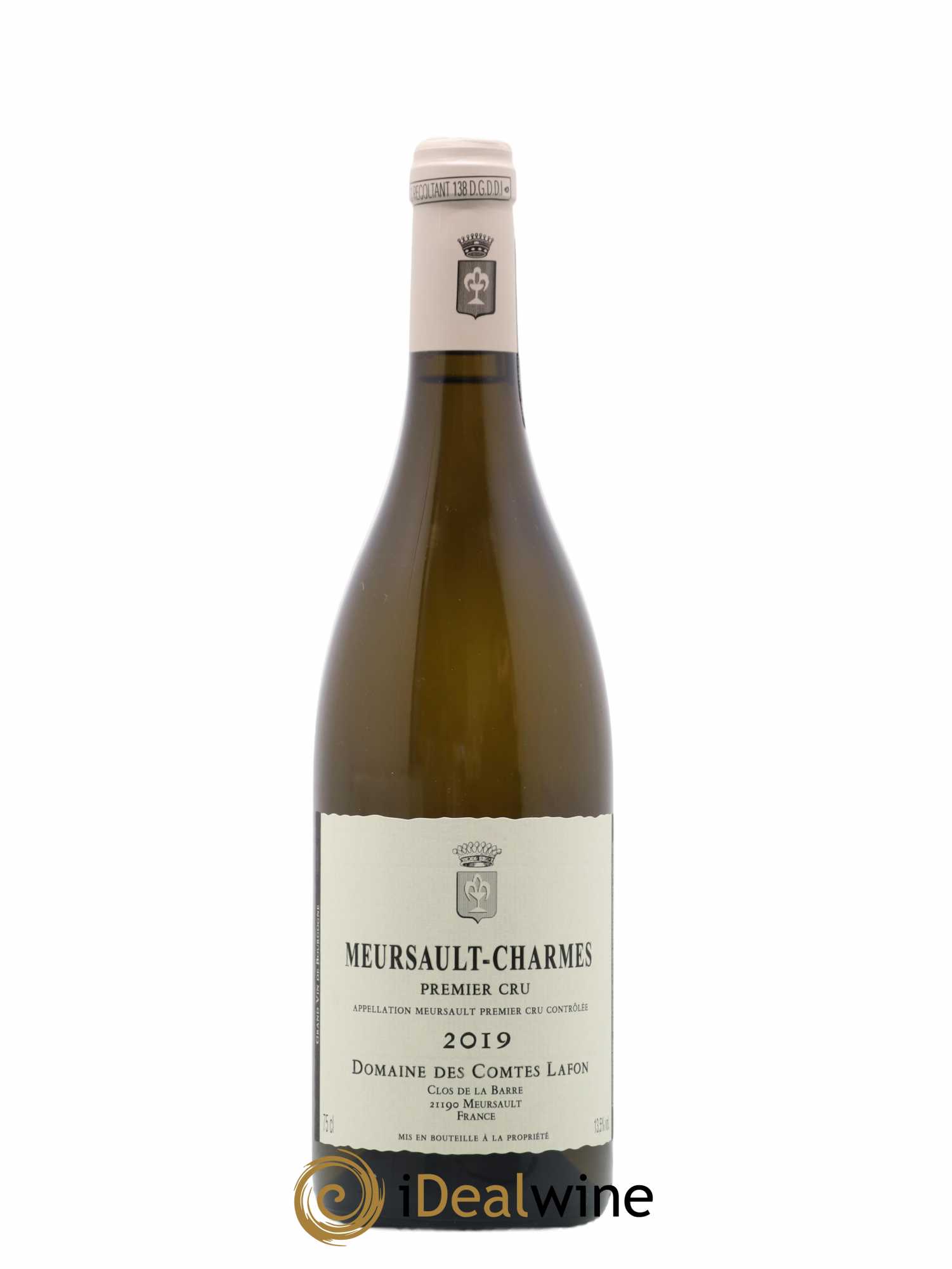 Meursault 1er Cru Charmes Comtes Lafon (Domaine des) 2019 - Lot de 1 bouteille - 0