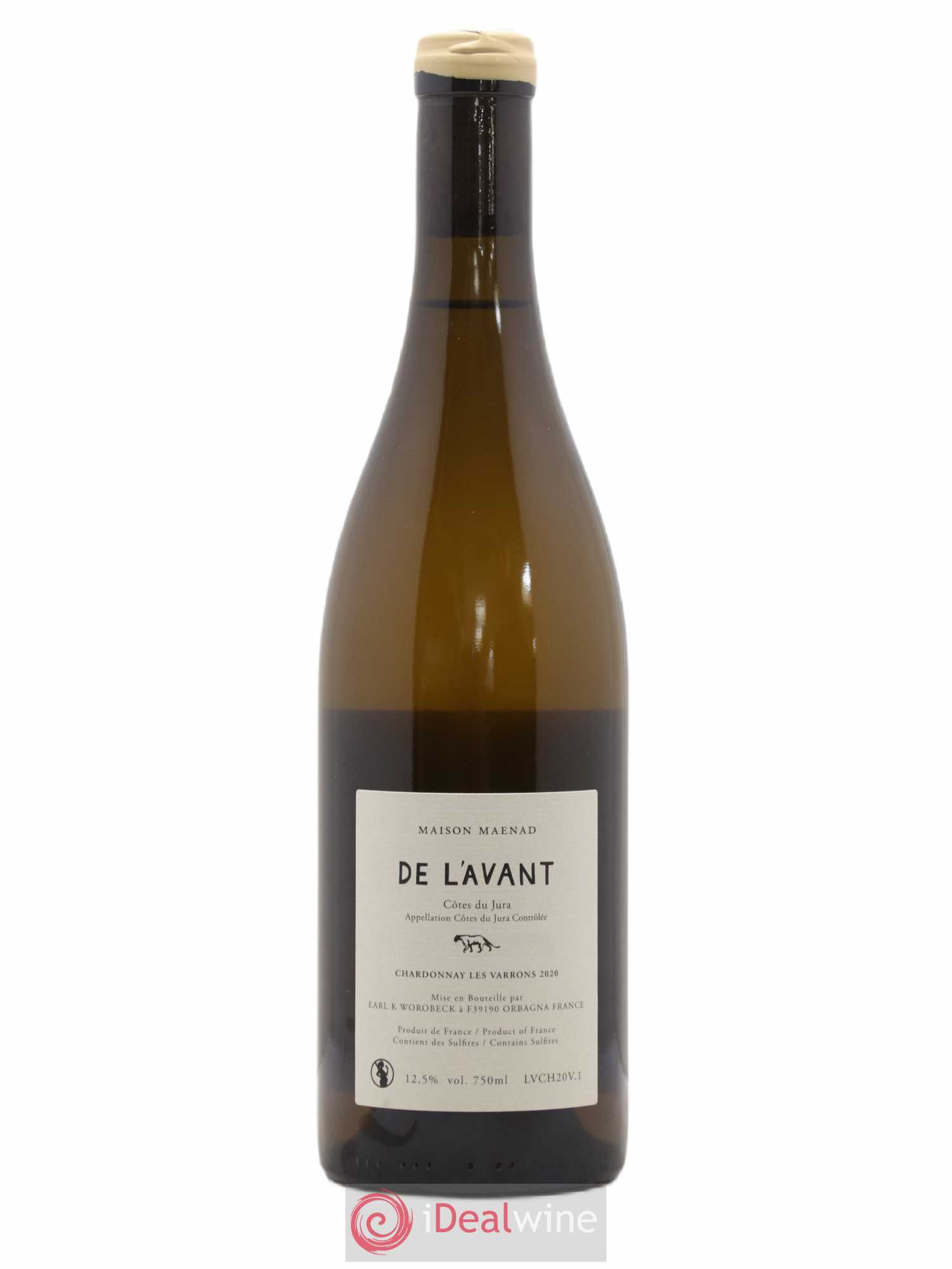 Vin de France De l'Avant Les Varrons Maison Maenad 2020 - Lotto di 1 bottiglia - 1