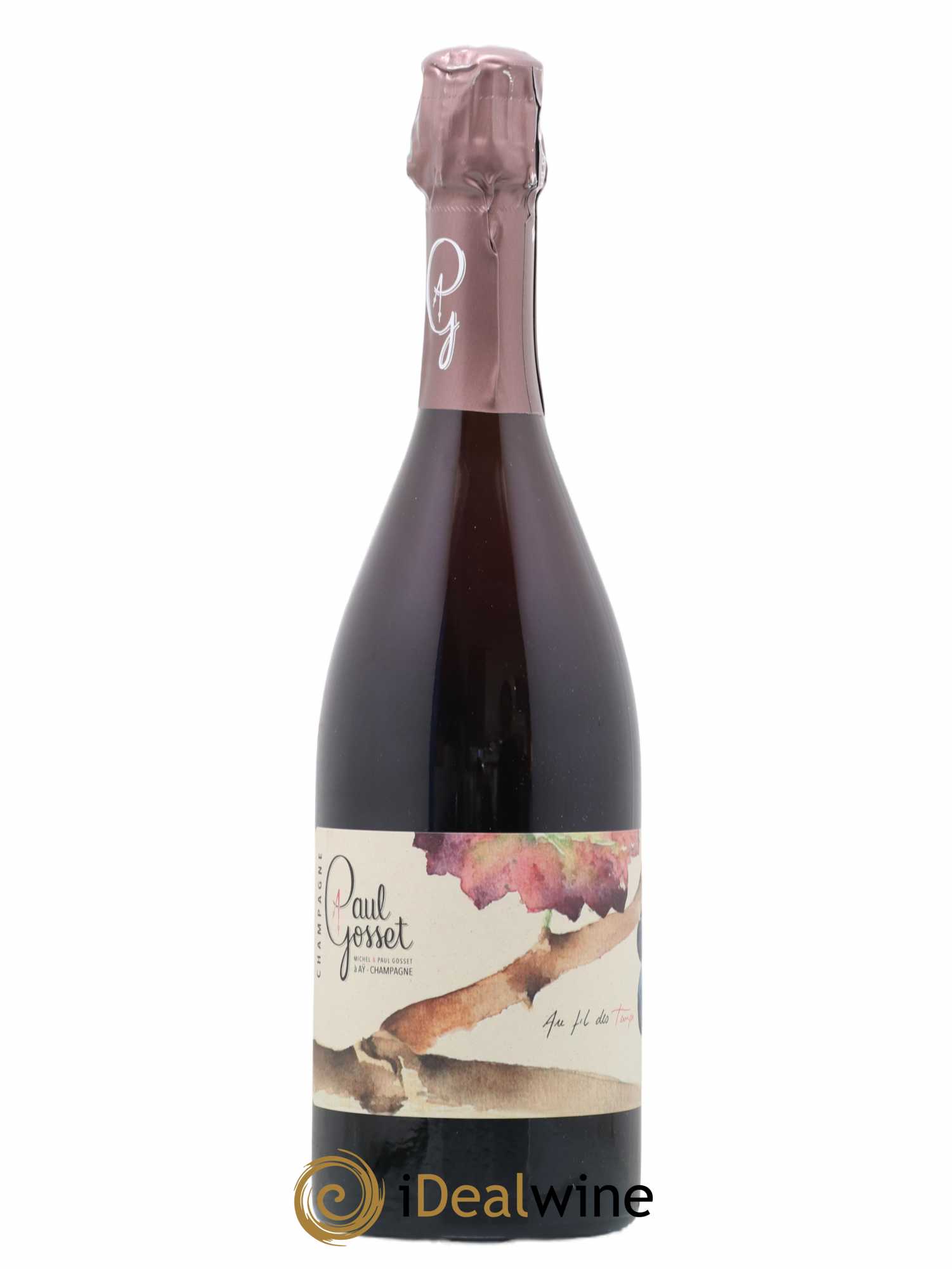Champagne - Au Fil Du Temps l'automne rosé Gosset 2018 - Posten von 1 Flasche - 0