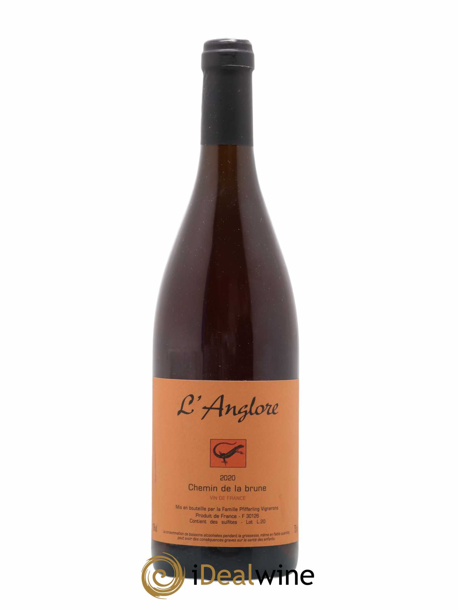 Vin de France Chemin de la brune L'Anglore 2020 - Lot de 1 bouteille - 0