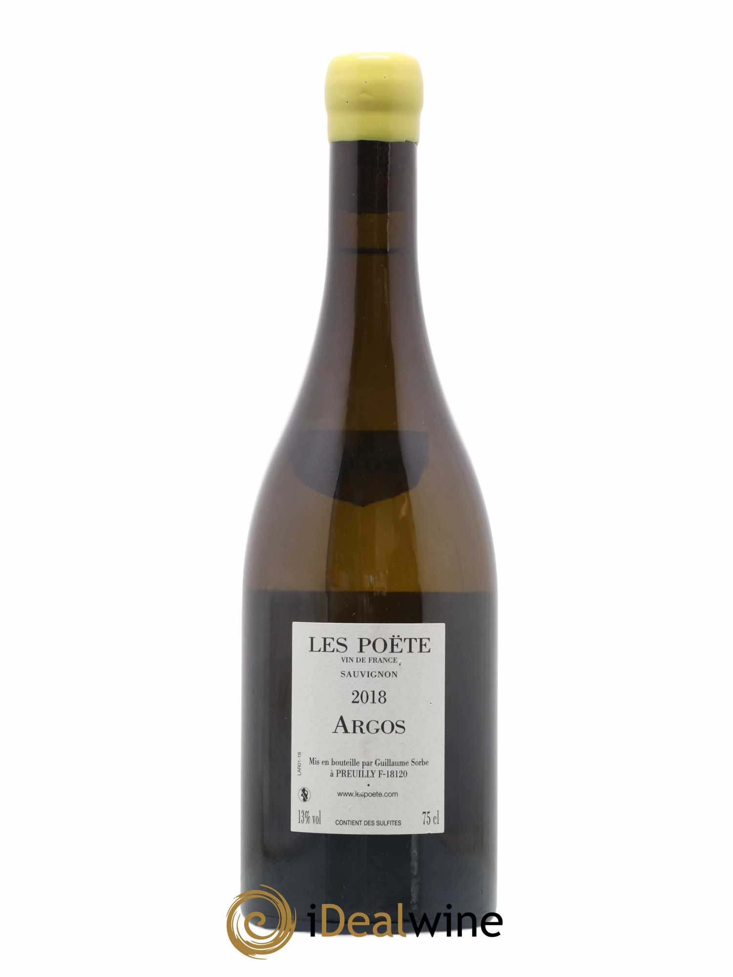 Vin de France (anciennement Quincy) Argos Les Poëte 2018 - Lot de 1 bouteille - 1