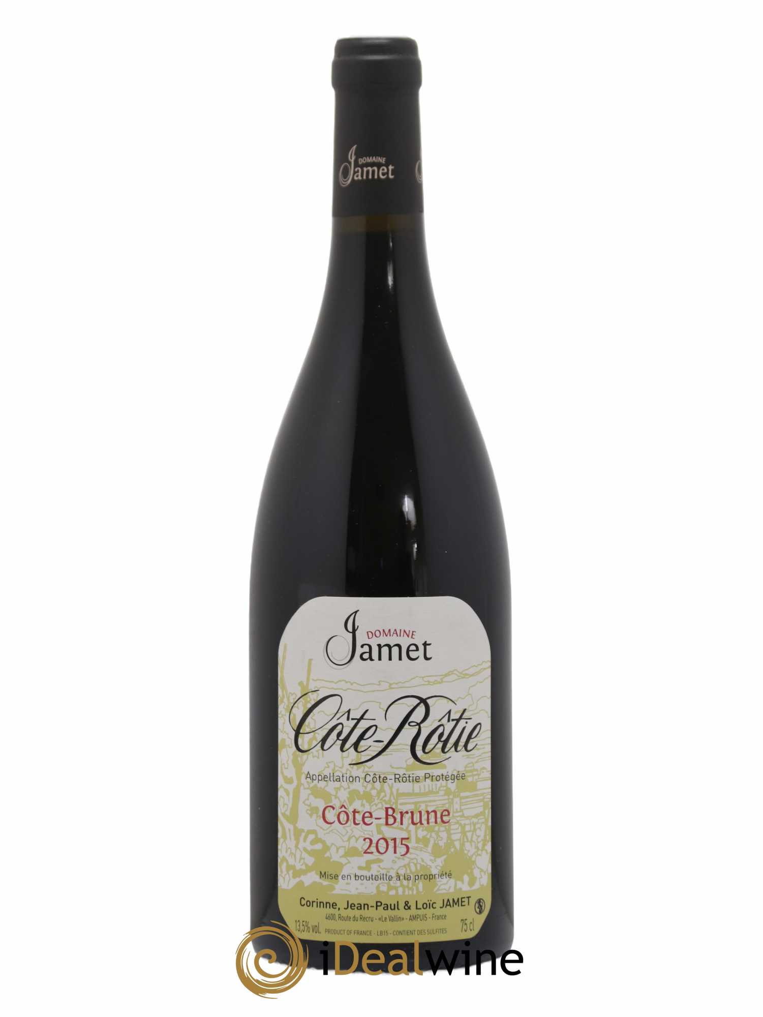 Côte-Rôtie Côte Brune Jamet (Domaine) 2015 - Lot de 1 bouteille - 0