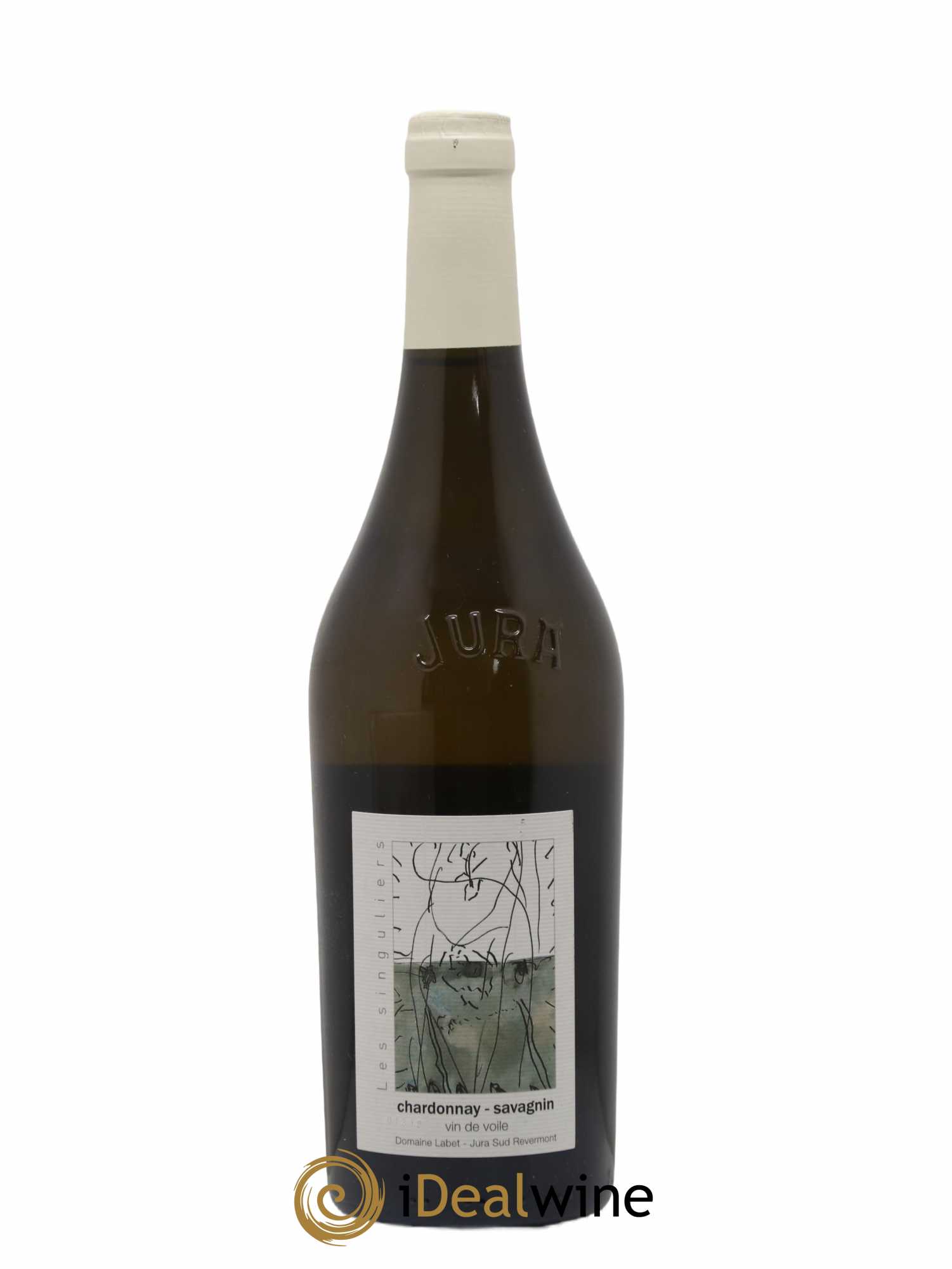 Côtes du Jura Vin de Voile Chardonnay-Savagnin cuvée de garde Romain - Julien - Charline Labet 2019 - Lot de 1 bouteille - 0