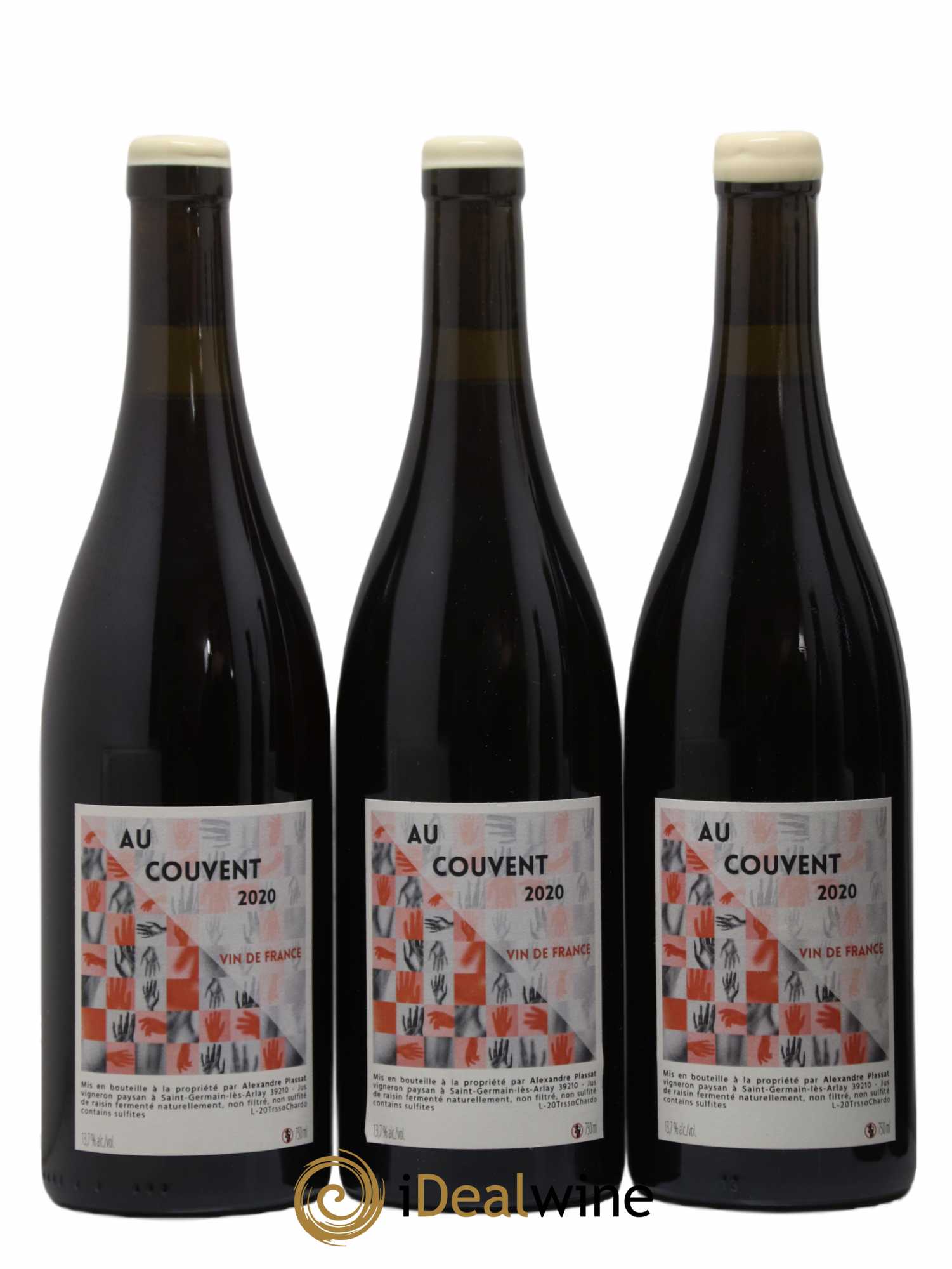 Vin de France Au Couvent Alexandre Plassat 2020 - Lot de 6 bouteilles - 1