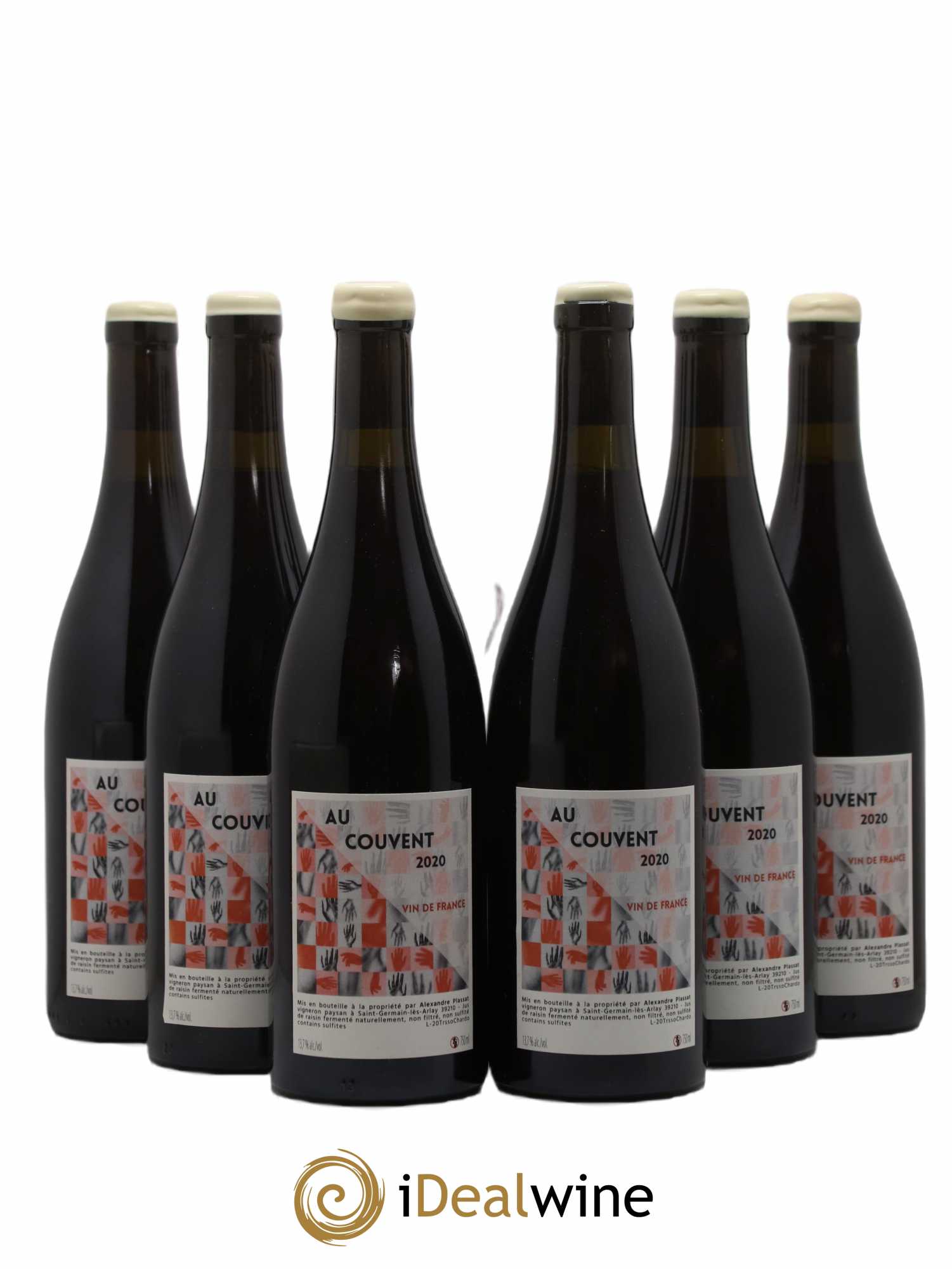 Vin de France Au Couvent Alexandre Plassat 2020 - Lot de 6 bouteilles - 0