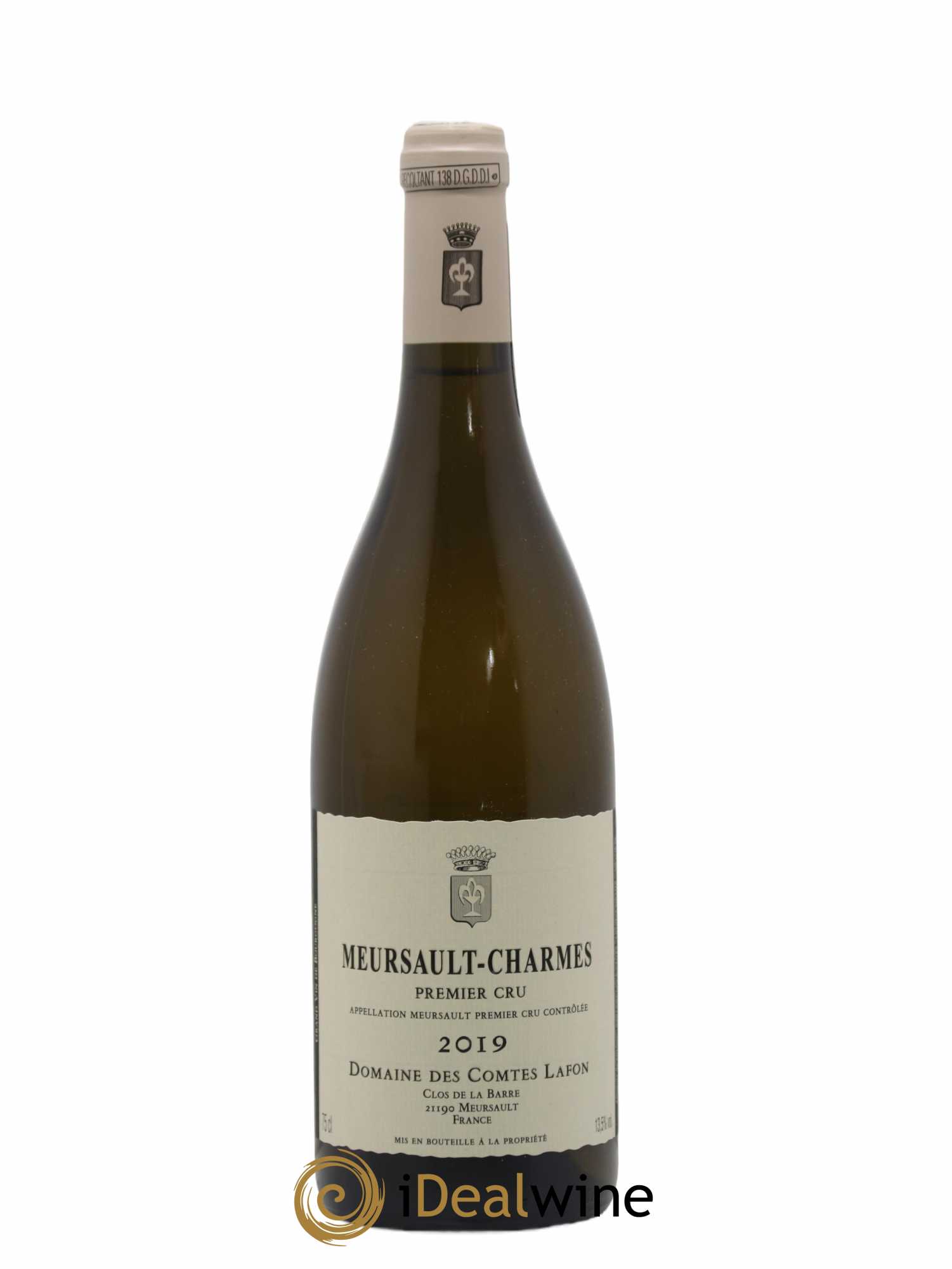 Meursault 1er Cru Charmes Comtes Lafon (Domaine des) 2019 - Lot de 1 bouteille - 0
