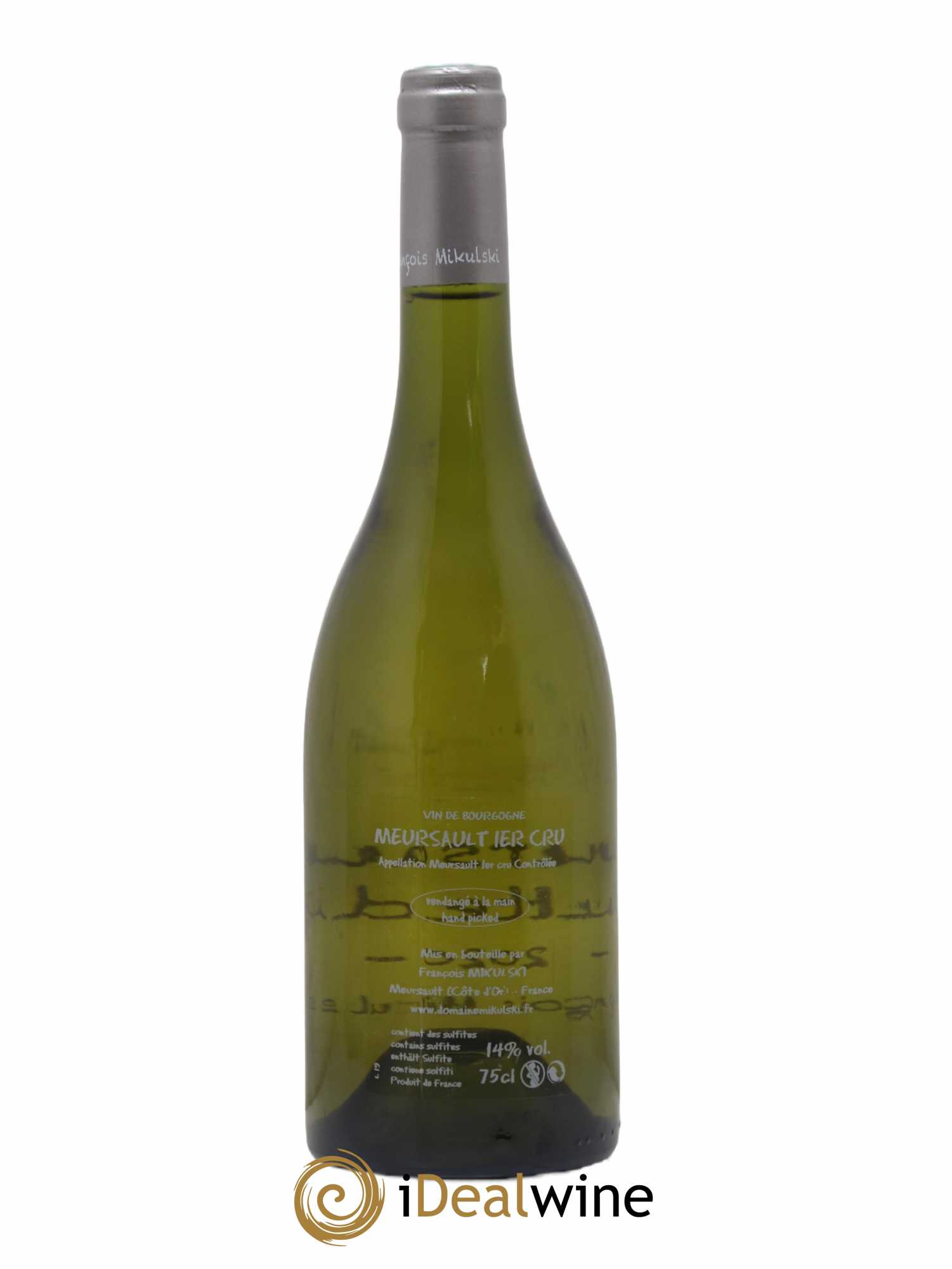 Meursault 1er Cru Goutte d'Or François Mikulski 2020 - Lot de 1 bouteille - 1