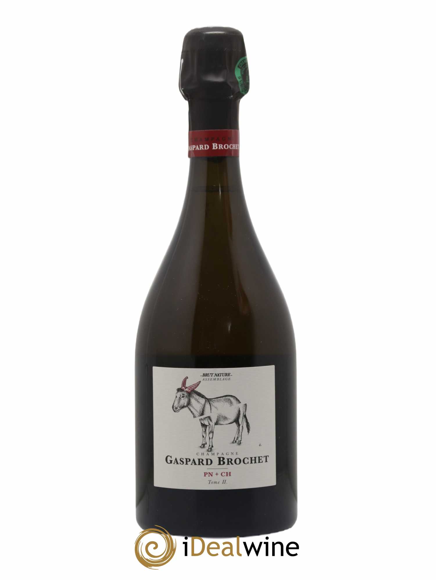 Champagne Assemblagle Pinot Noir Chardonnay Gaspard brochet - Posten von 1 Flasche - 0