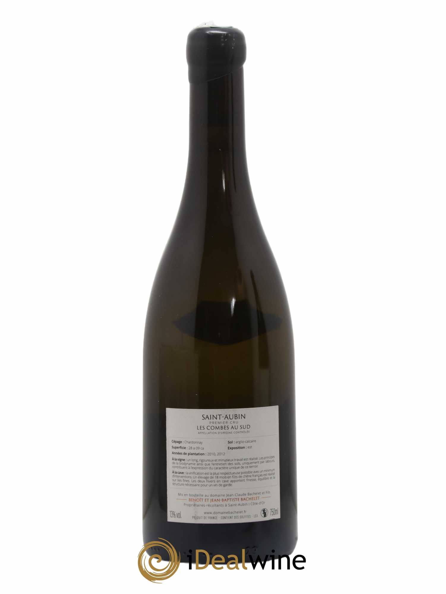 Saint-Aubin 1er Cru les combes au sud Jean-Claude Bachelet 2019 - Lot of 1 bottle - 1