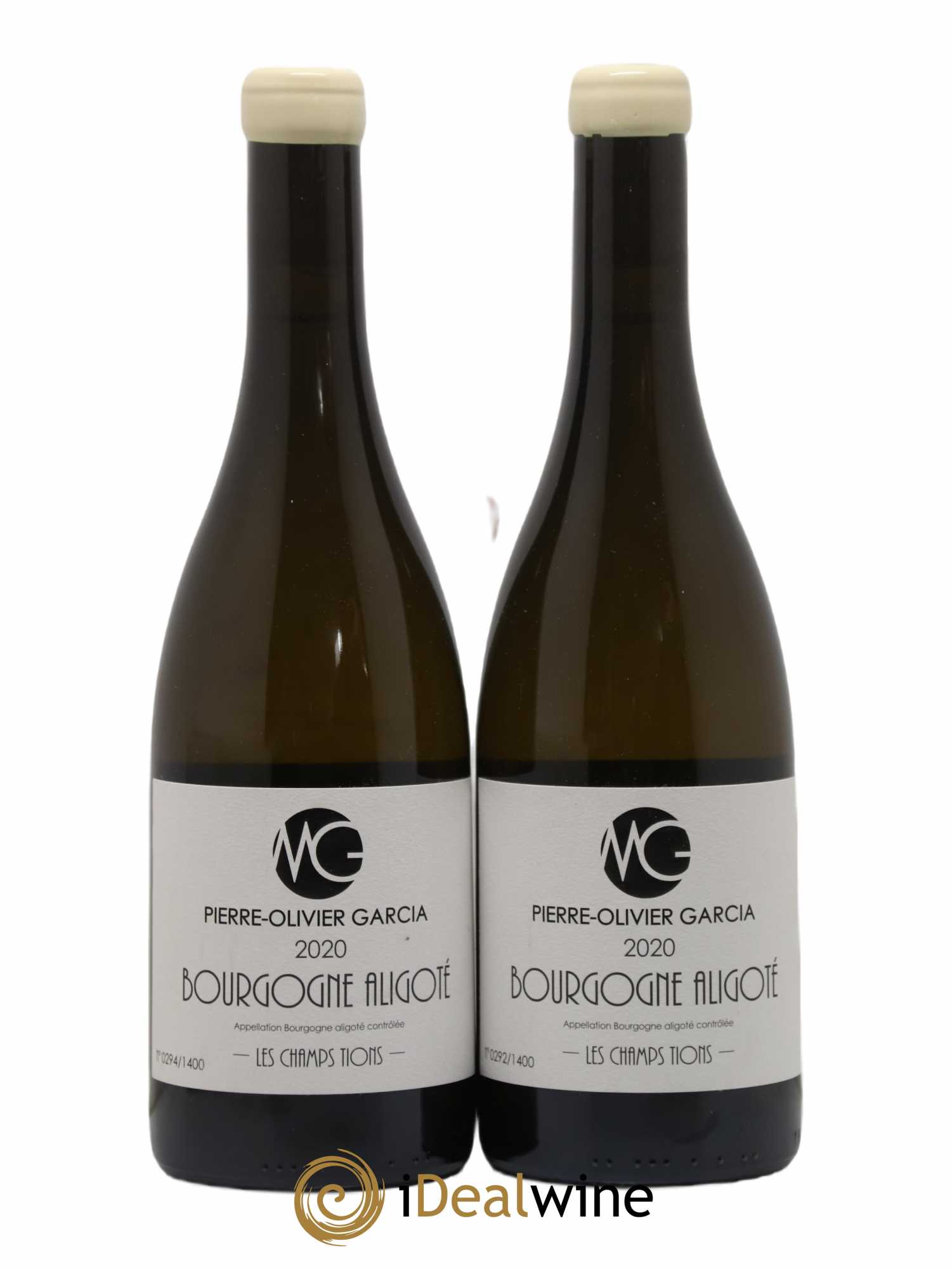 Bourgogne aligoté Les Champs Tions Pierre olivier Garcia 2020 - Posten von 2 Flaschen - 0