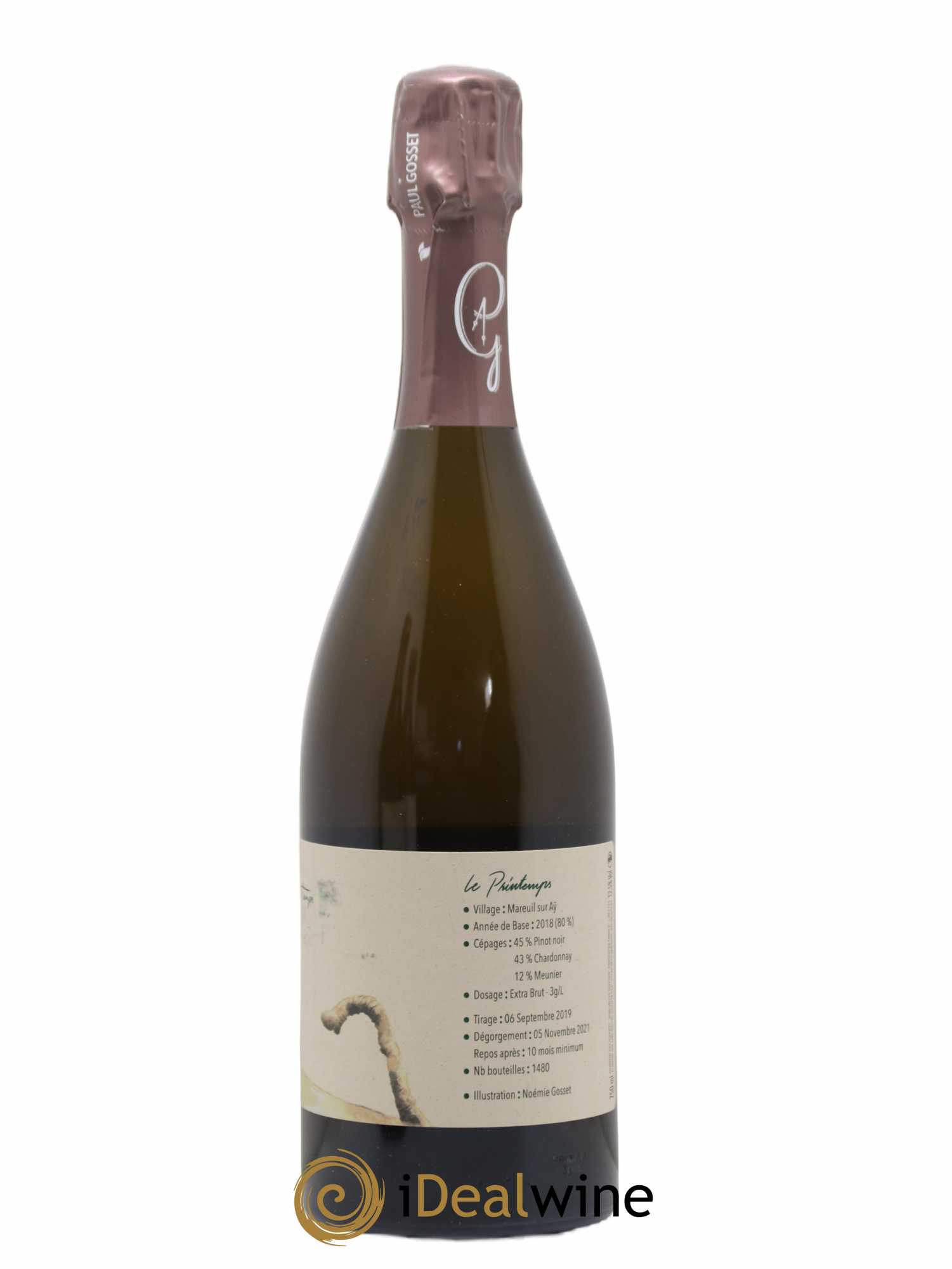Champagne Le Printemps Paul Gosset - Posten von 1 Flasche - 1