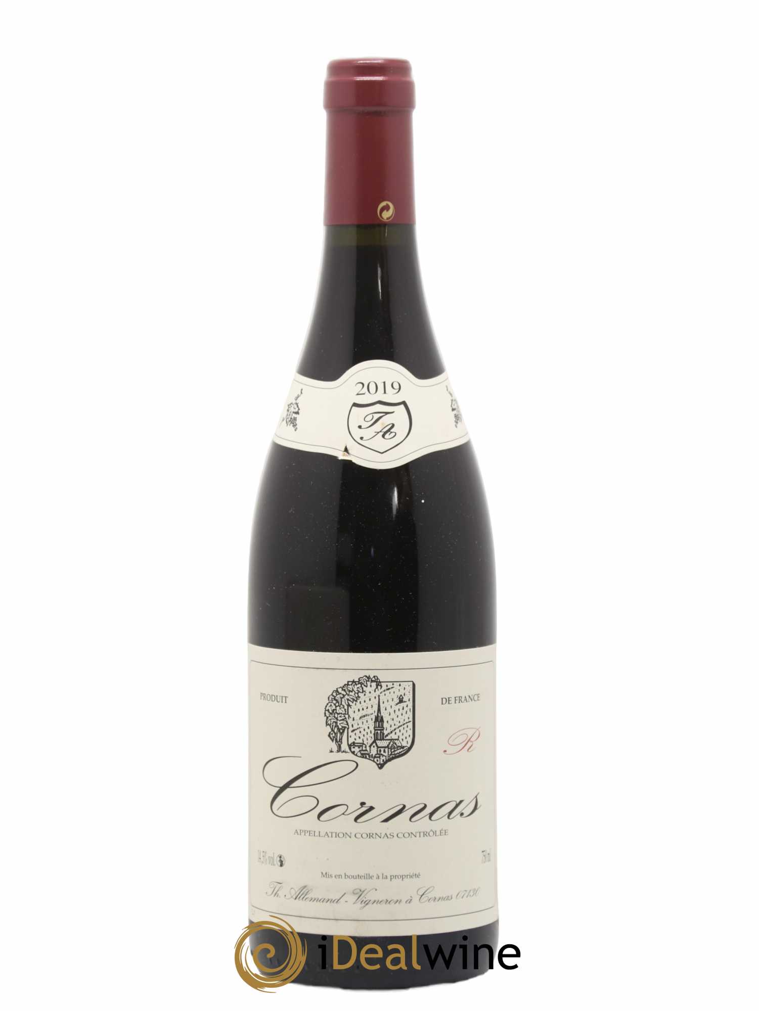 Cornas Reynard Thierry Allemand 2019 - Lot de 1 bouteille - 0