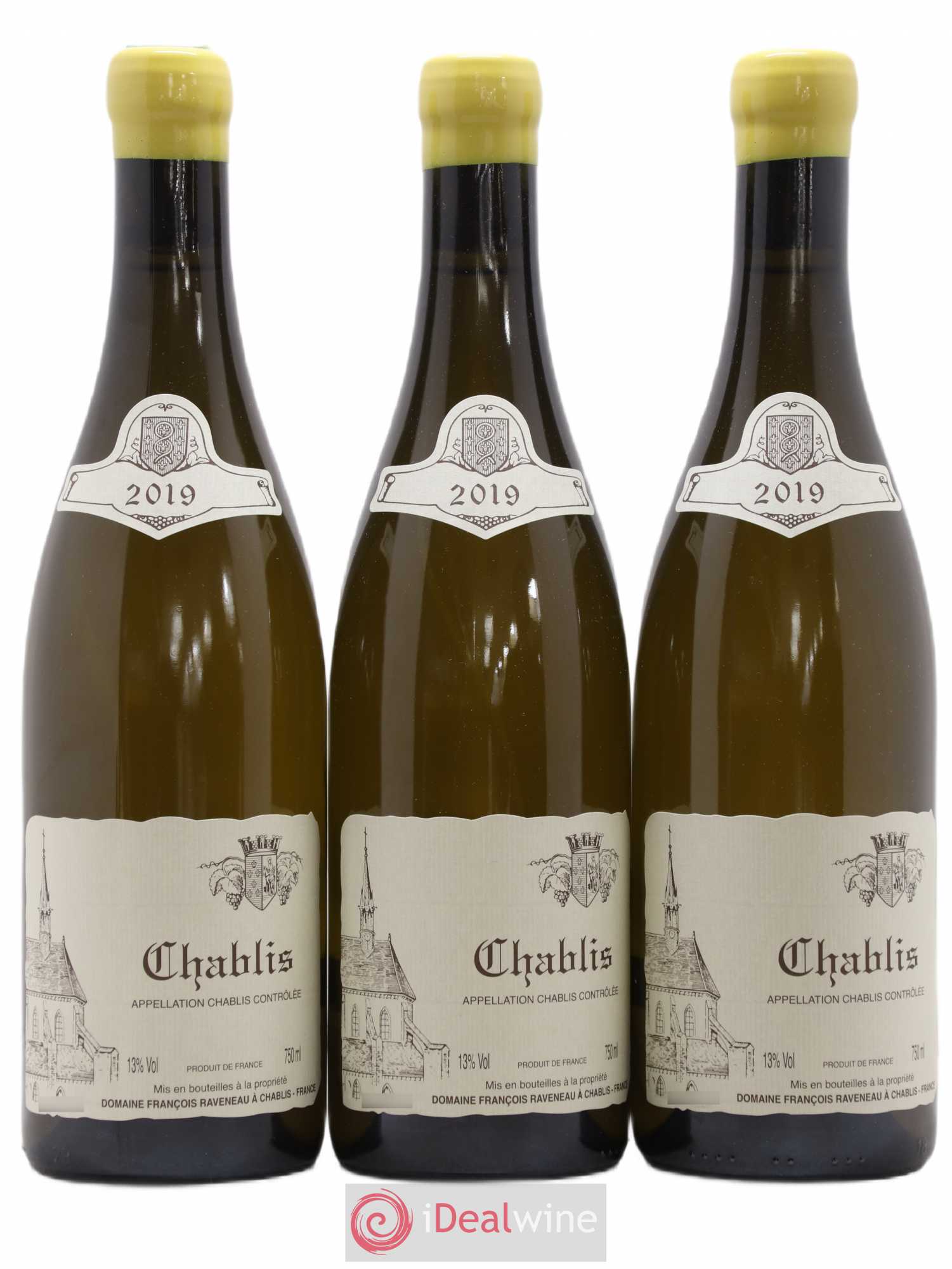 Chablis Raveneau (Domaine) 2019 - Lot de 3 bouteilles - 0