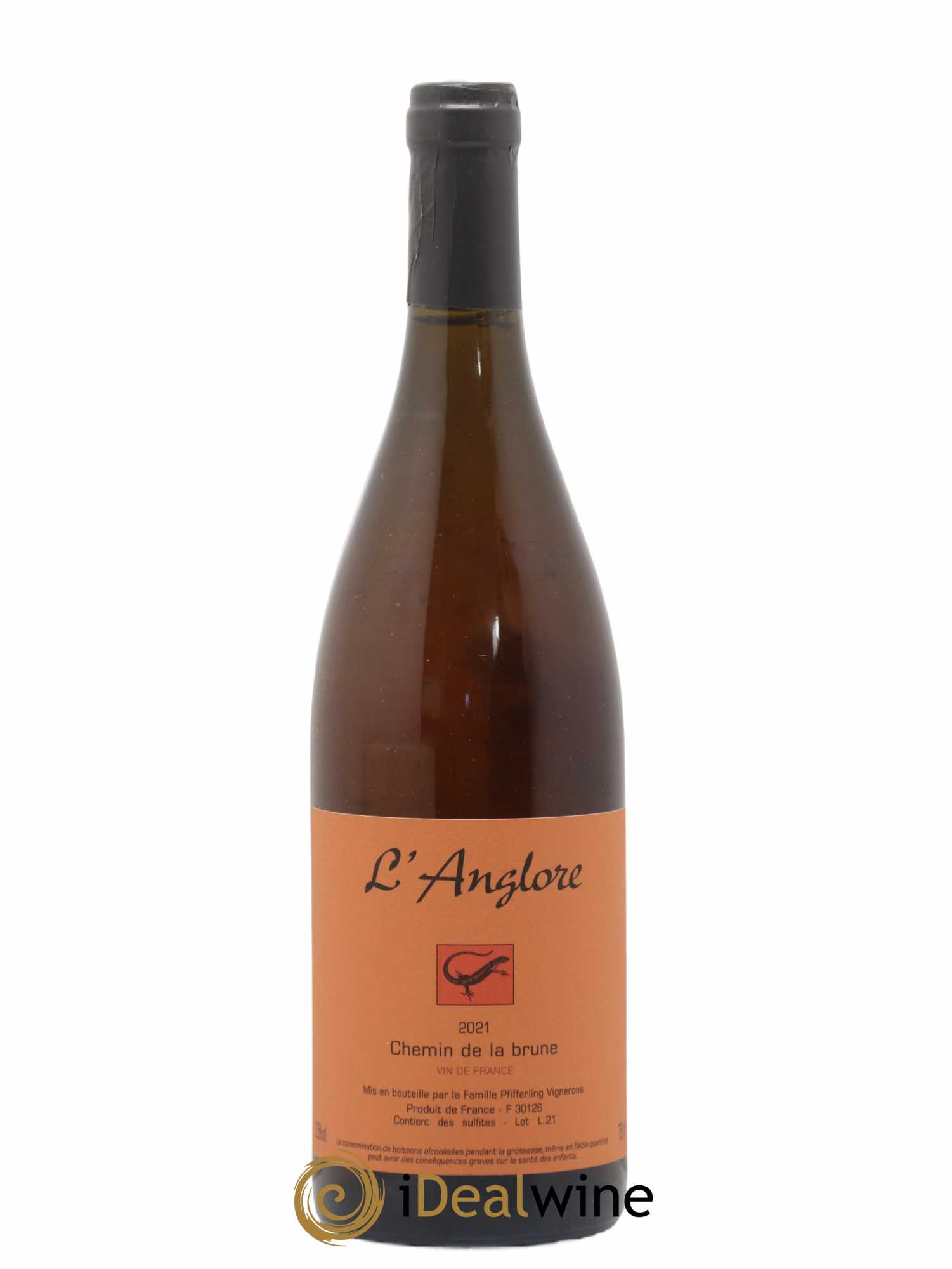 Vin de France Chemin de la brune L'Anglore 2021 - Lot de 1 bouteille - 0