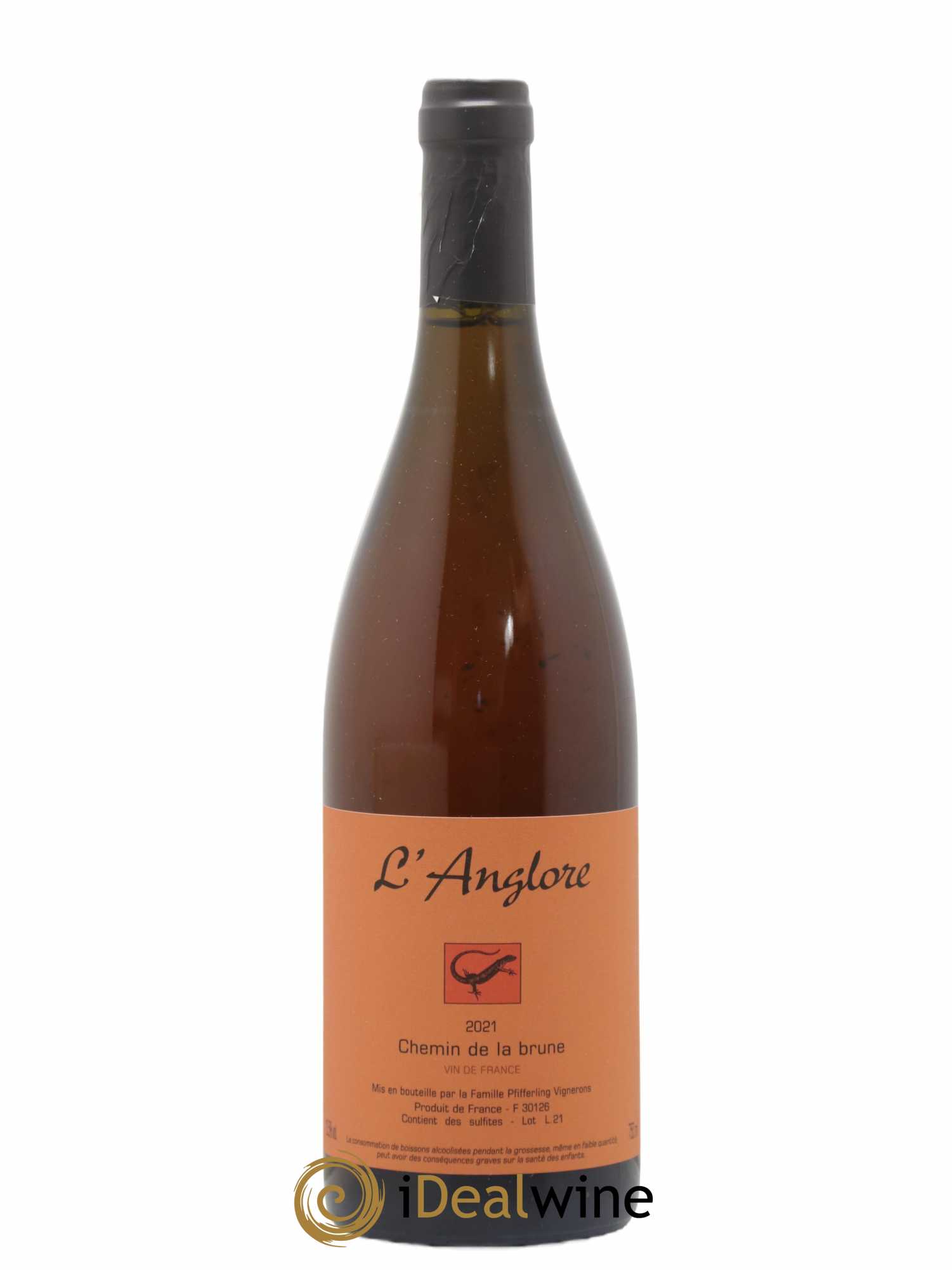 Vin de France Chemin de la brune L'Anglore 2021 - Lot de 1 bouteille - 0