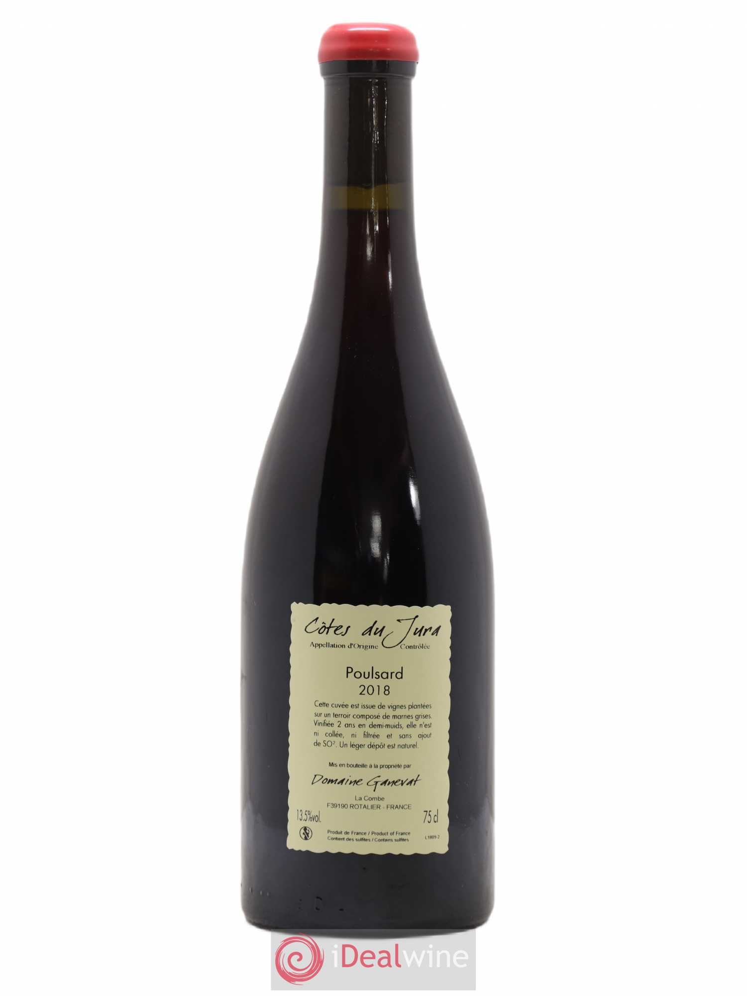 Côtes du Jura Les Chalasses Vieilles Vignes Poulsard Jean-François Ganevat (Domaine) 2018 - Lot de 1 bouteille - 1
