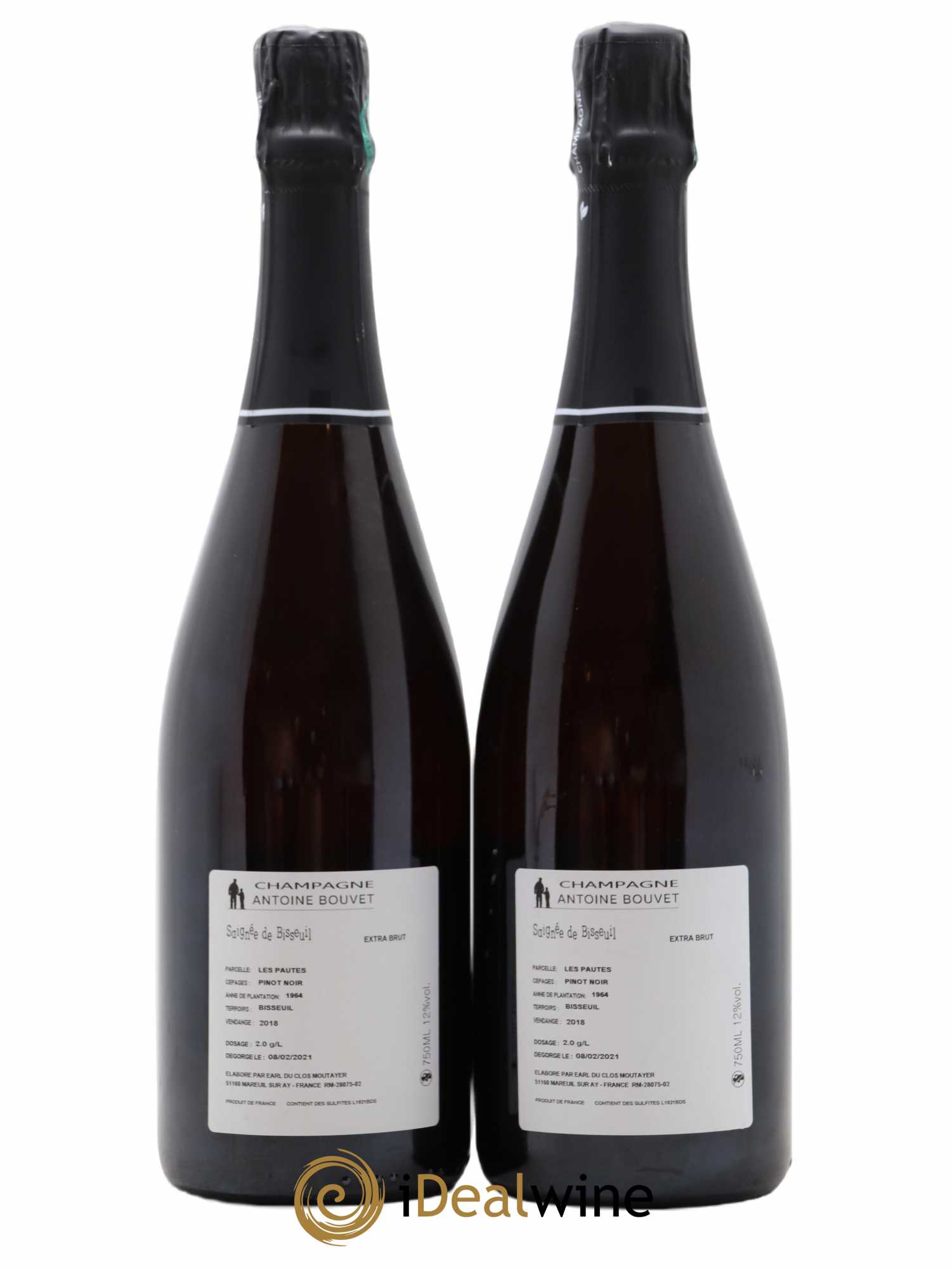 Champagne - 2018 - Posten von 2 Flaschen - 1