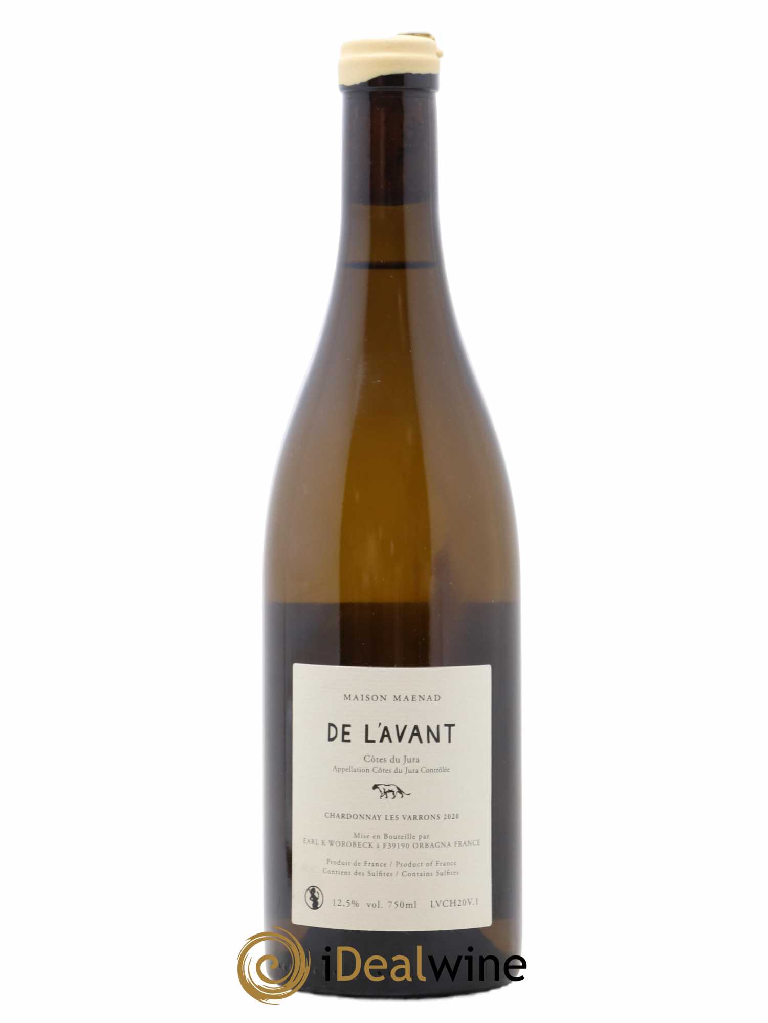 Côtes du Jura De l'Avant Les Varrons Katie Worobeck Maison Maenad 2018 - Posten von 1 Flasche - 1