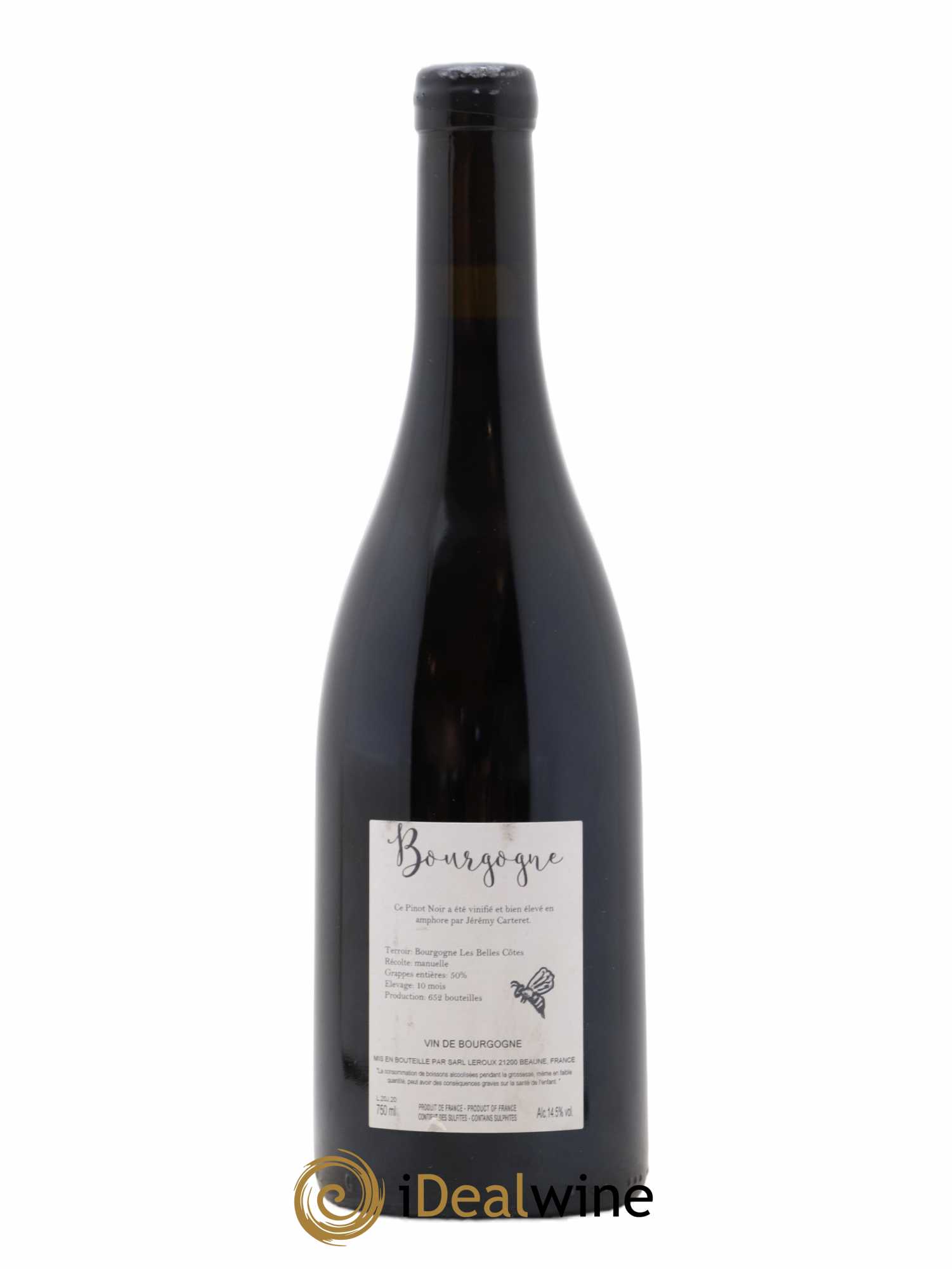 Bourgogne Les Belles Côtes Carteret 2020 - Posten von 1 Flasche - 1