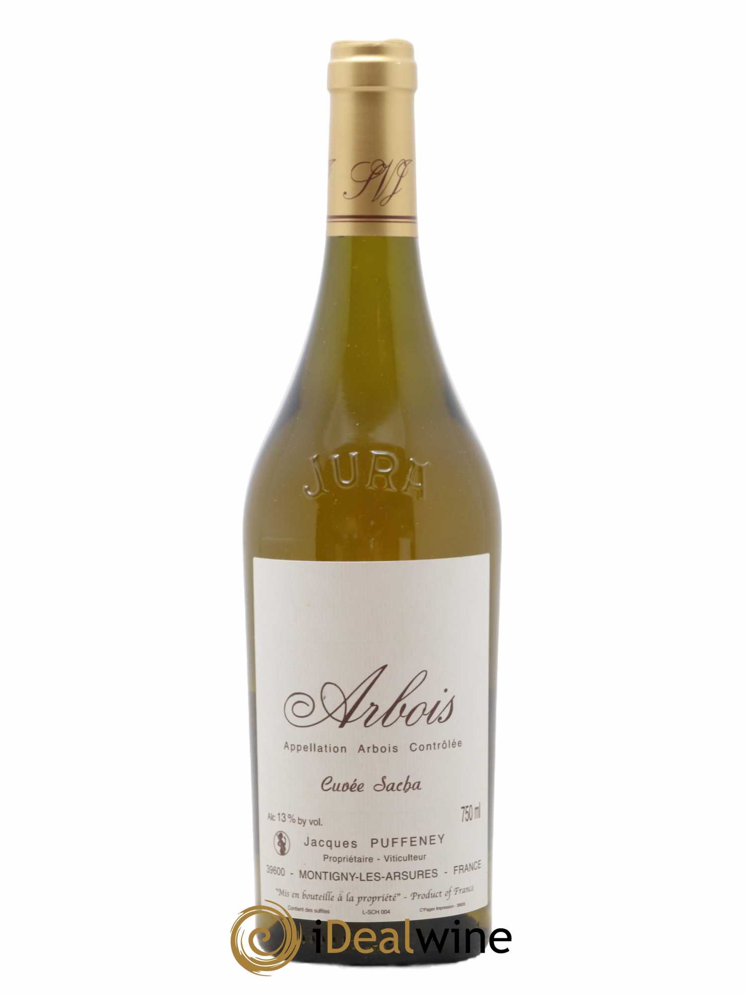 Arbois Cuvée Sacha Jacques Puffeney - Lot de 1 bouteille - 0