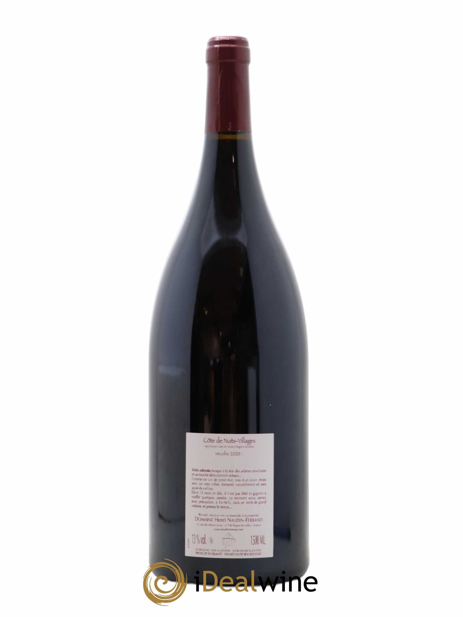 Côte de Nuits-Villages Viola Odorata Naudin-Ferrand (Domaine) 2020 - Lot de 1 magnum - 1