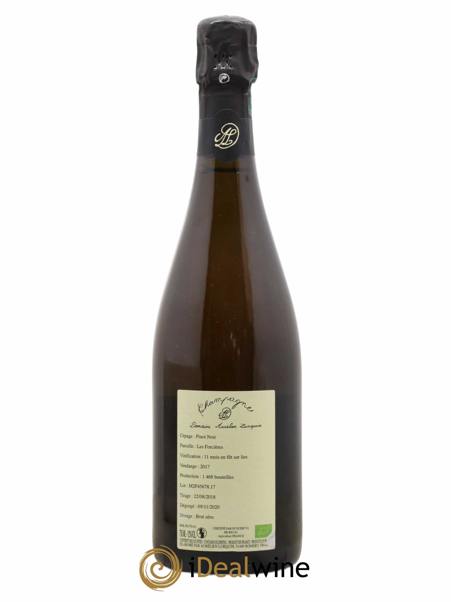 Pinot Noir Les Forcières Aurélien Lurquin 2017 - Lot de 1 bouteille - 1