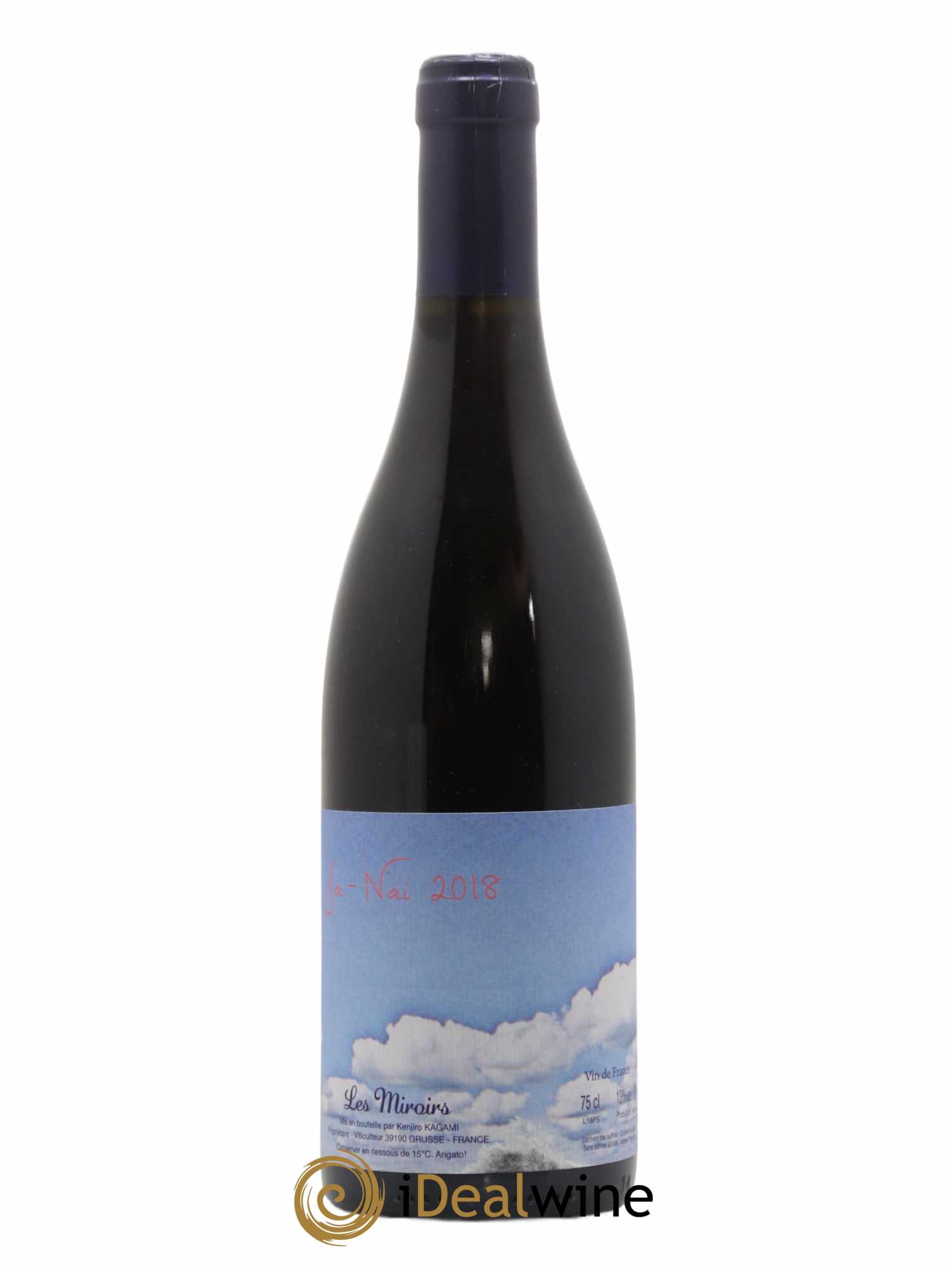 Vin de France Ja Nai Les Saugettes Kenjiro Kagami - Domaine des Miroirs 2018 - Lot de 1 bouteille - 0