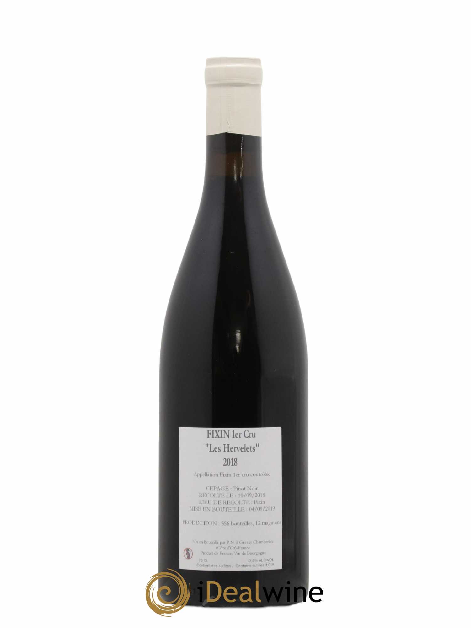 Fixin 1er Cru Hervelets Recchione 2018 - Lot de 1 bouteille - 1