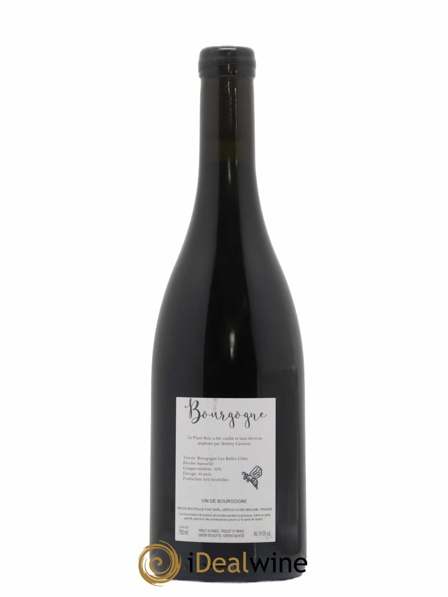 Bourgogne Les Belles Côtes Carteret 2020 - Posten von 1 Flasche - 1