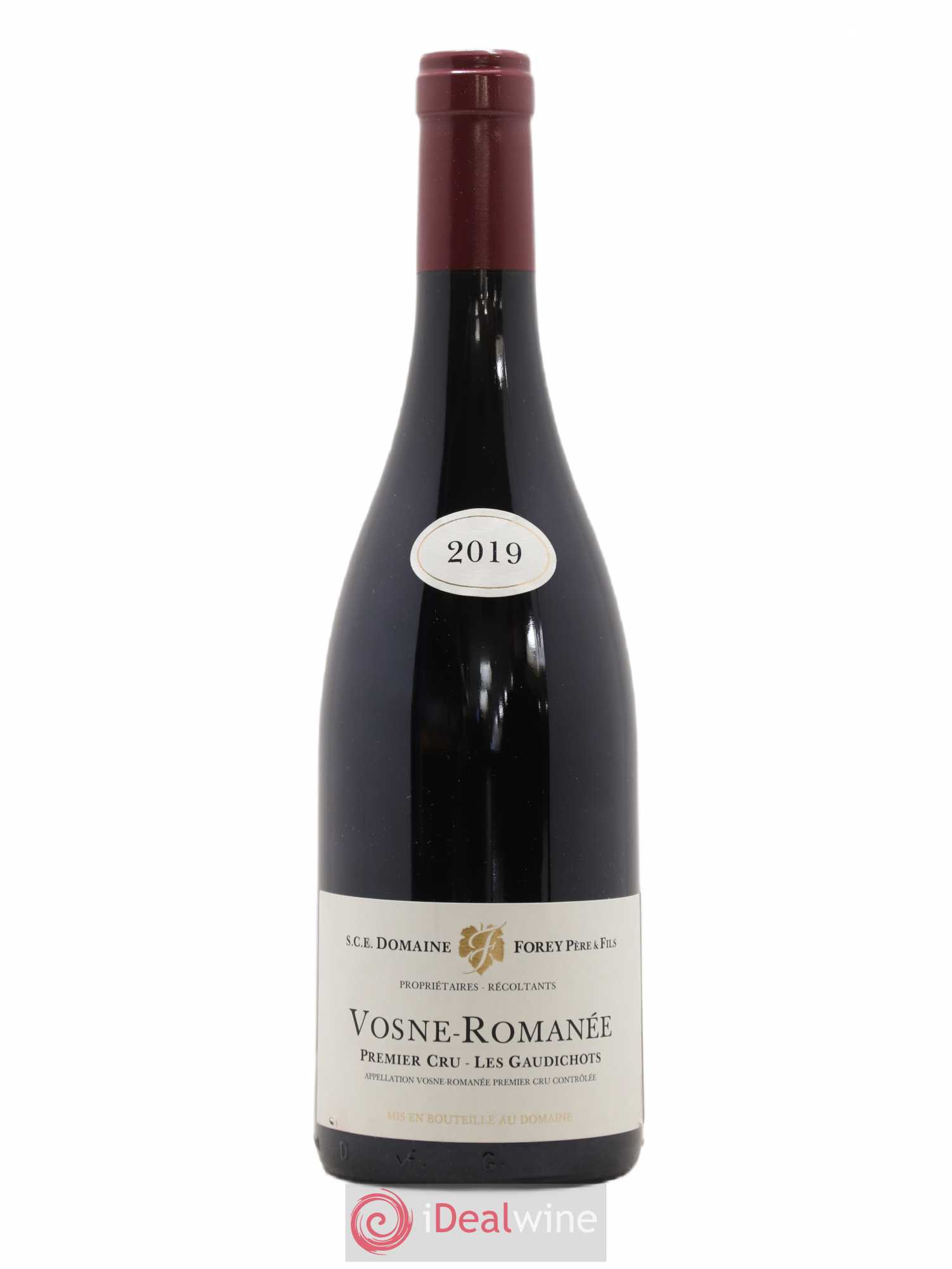 Vosne-Romanée 1er Cru Les Gaudichots Forey Père et Fils (Domaine) 2019 - Lot de 1 bouteille - 0