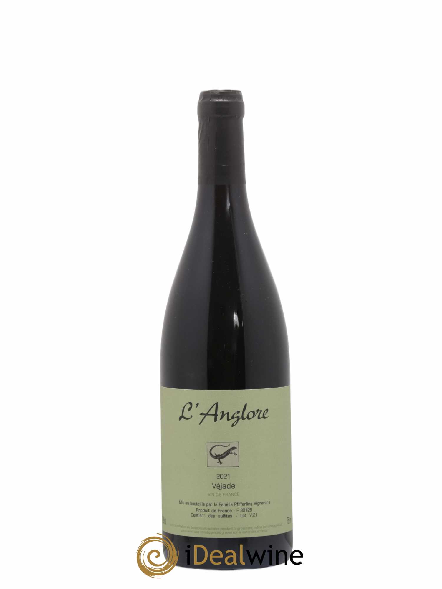 Vin de France Véjade L'Anglore 2021 - Lot de 1 bouteille - 0