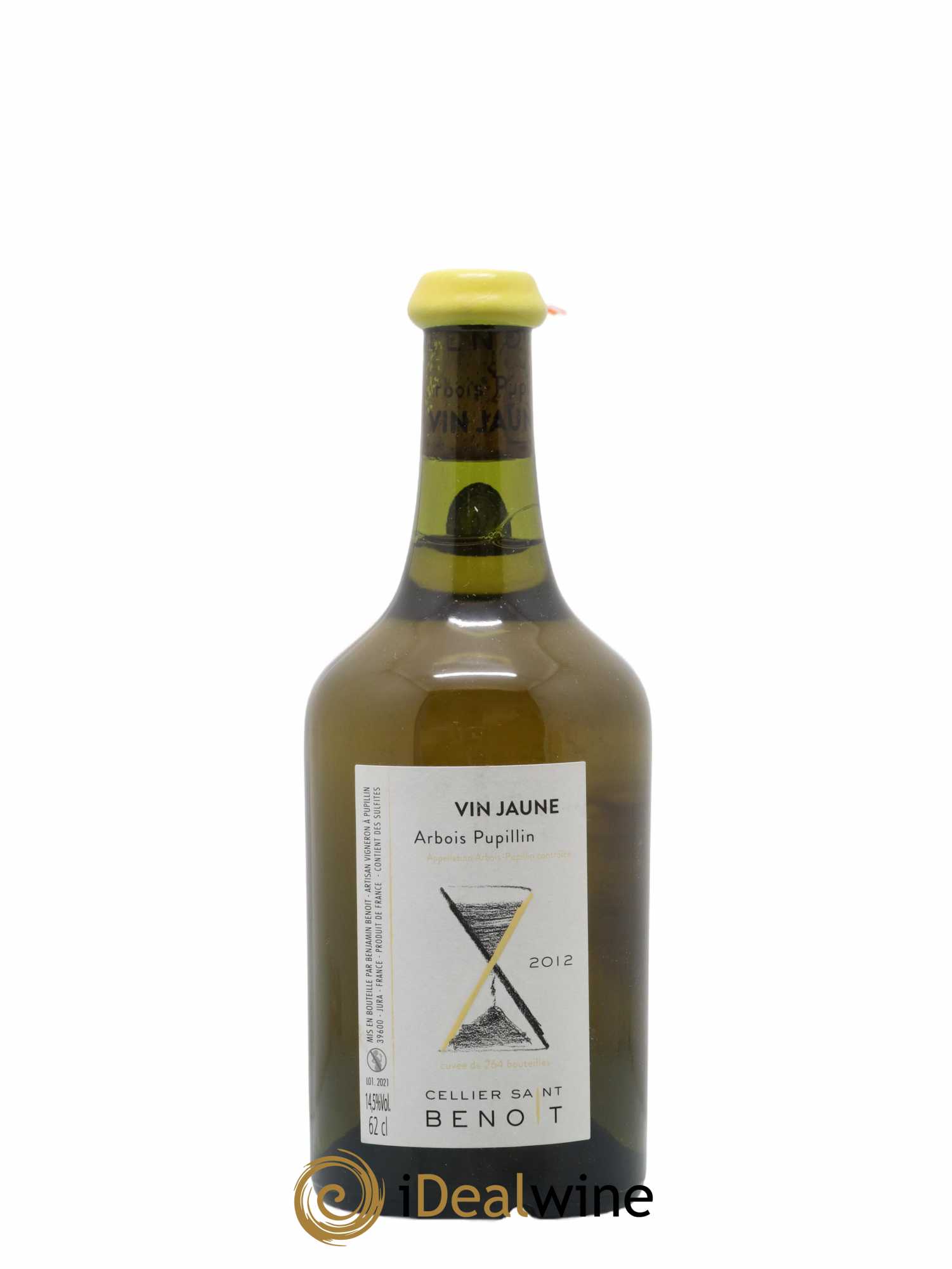 Arbois-Pupillin Vin Jaune Cellier Saint Benoît 2012 - Lot de 1 bouteille - 0