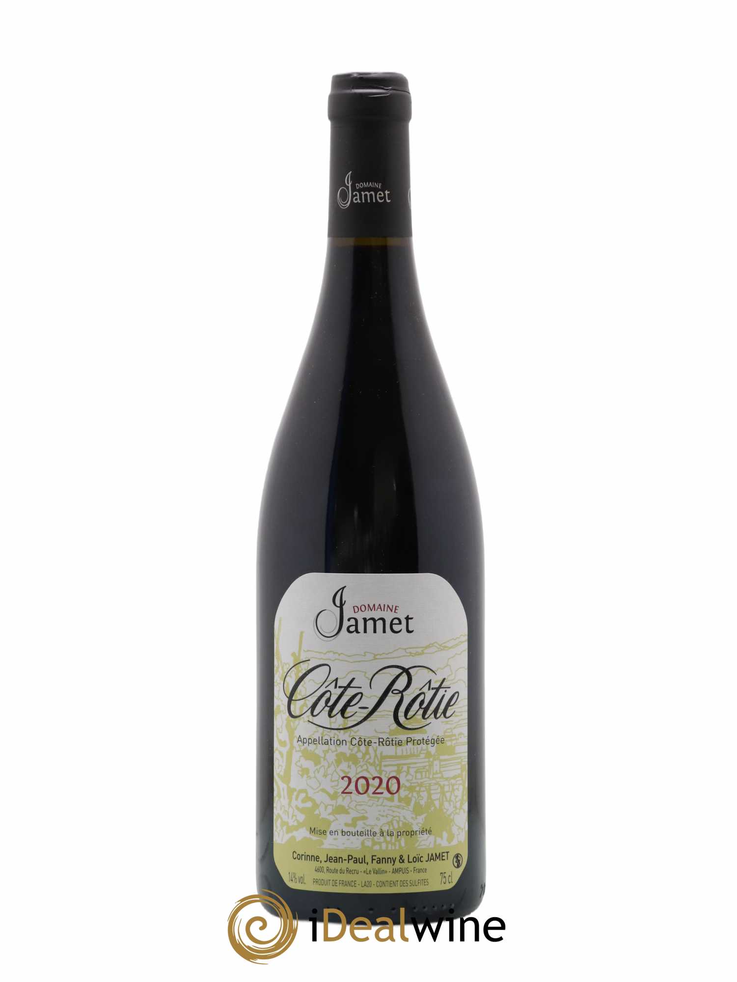 Côte-Rôtie Jamet (Domaine) 2020 - Lot de 1 bouteille - 0
