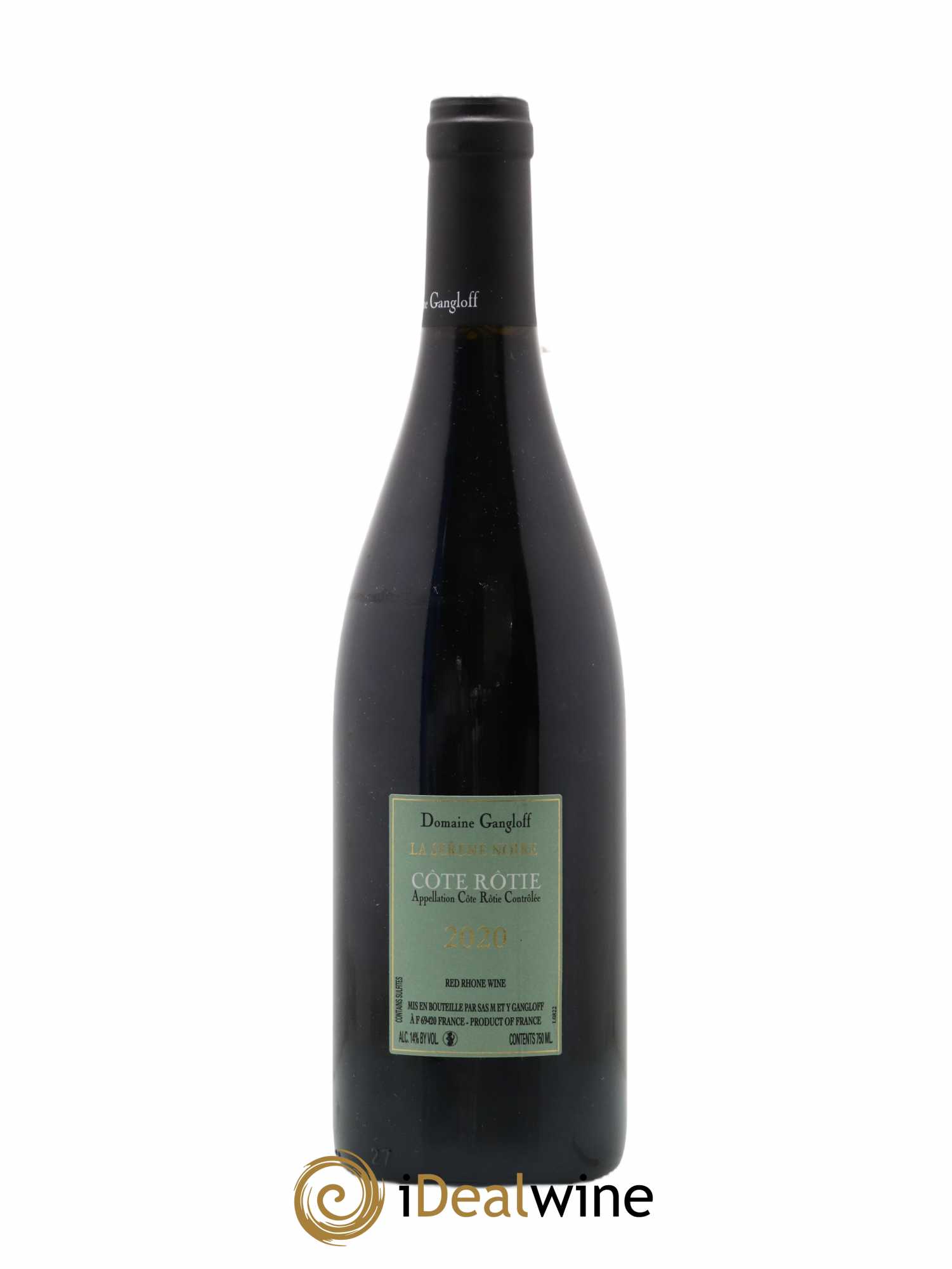 Côte-Rôtie La Sereine Noire Gangloff (Domaine) 2020 - Lot de 1 bouteille - 1